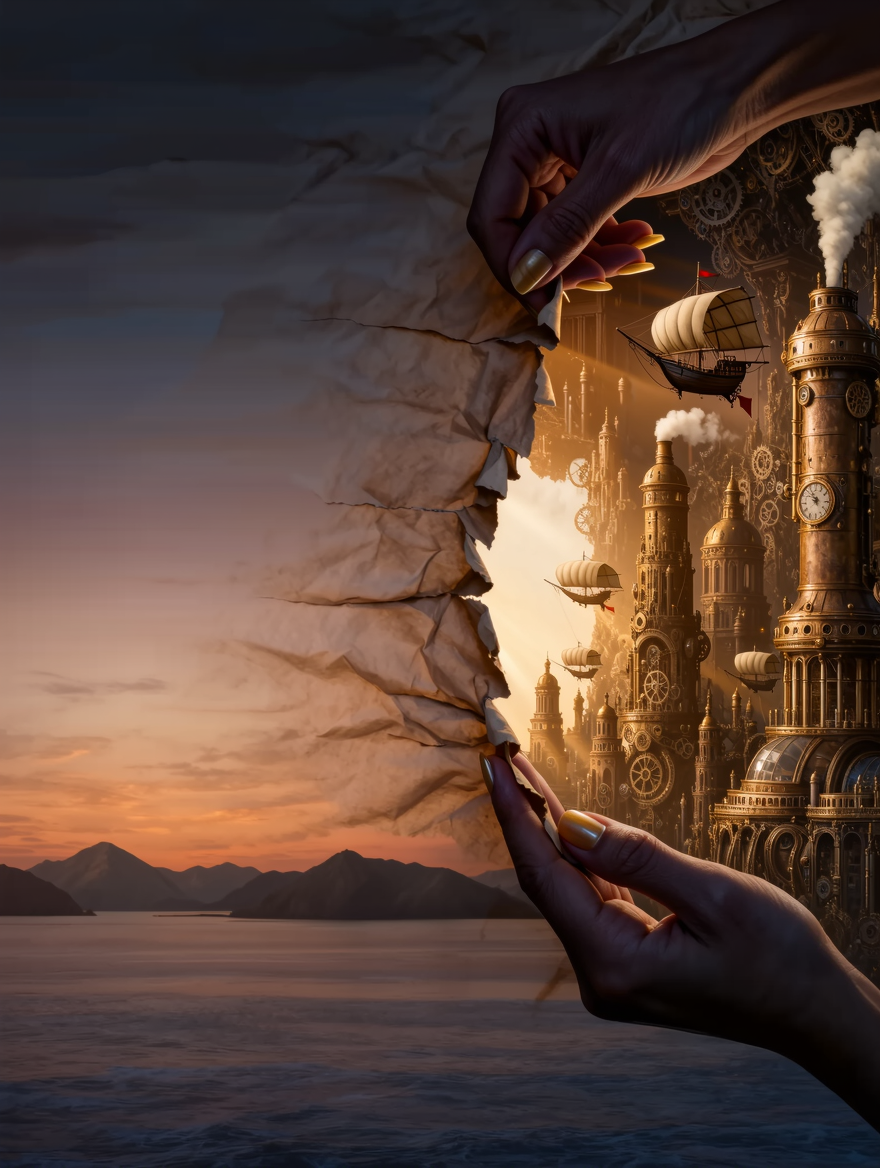 surrealism art piece - surrealism outfits AI image