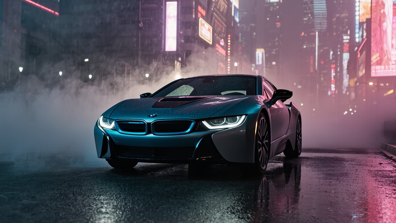 Kling AI work 309755132660426 - cyberpunk wallpaper AI image