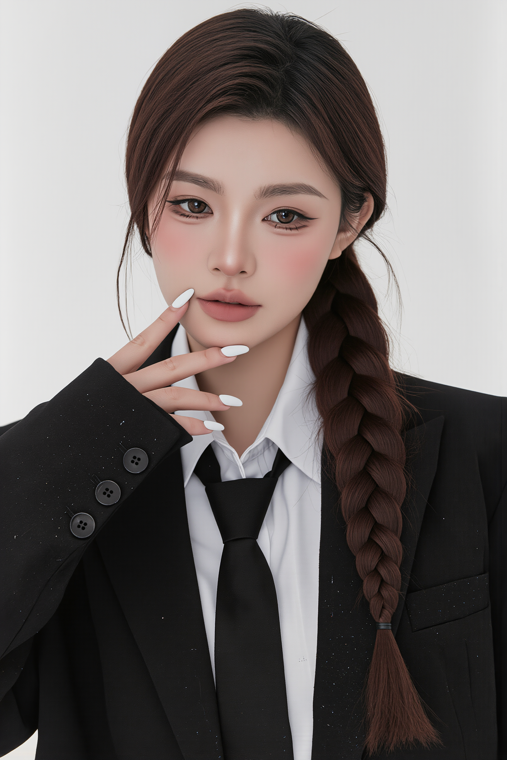 Kling AI work 310651672665711 - free hairstyle try on AI image