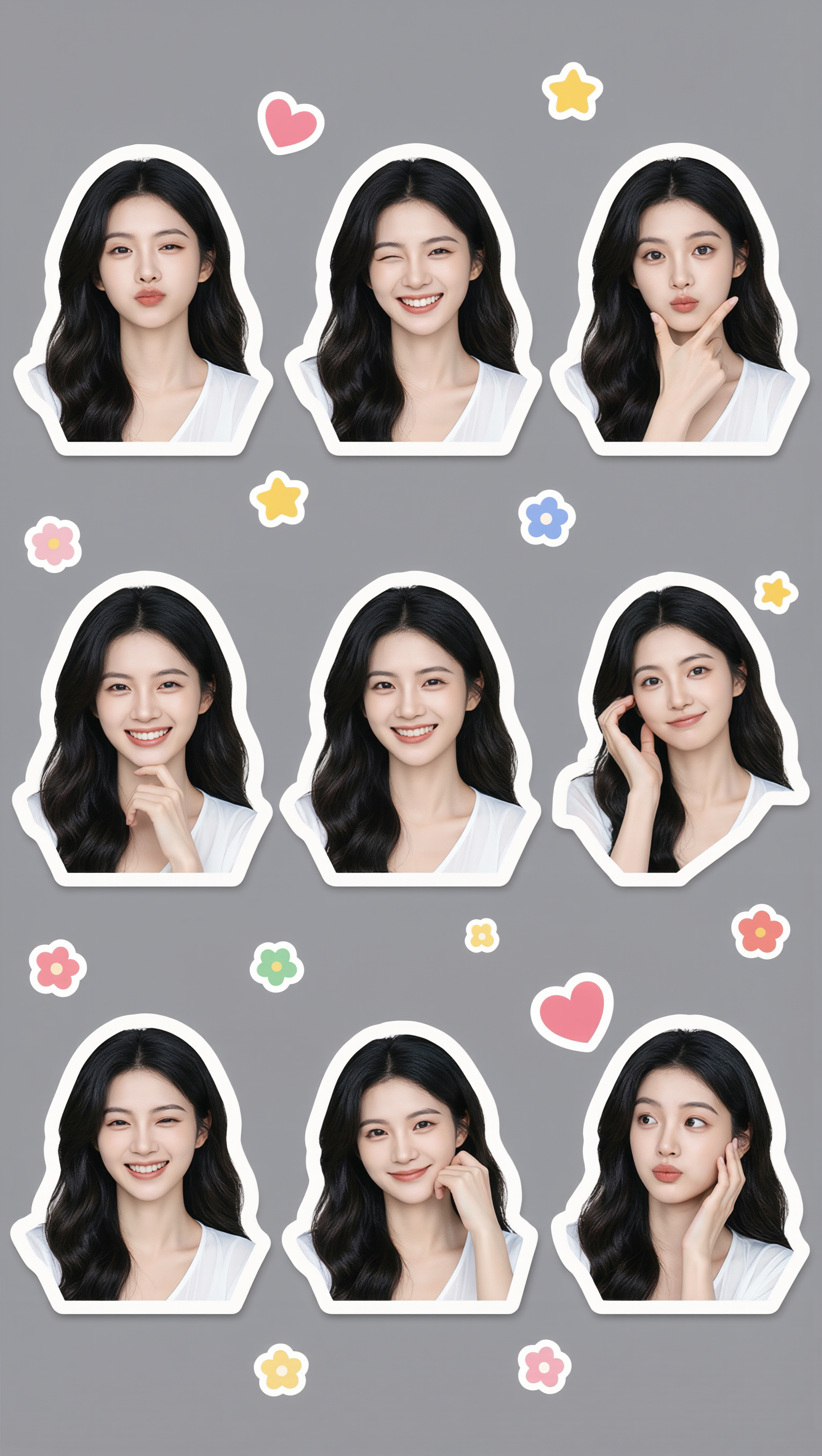 9-grid emoji😁 - AI Emoji Generator AI image