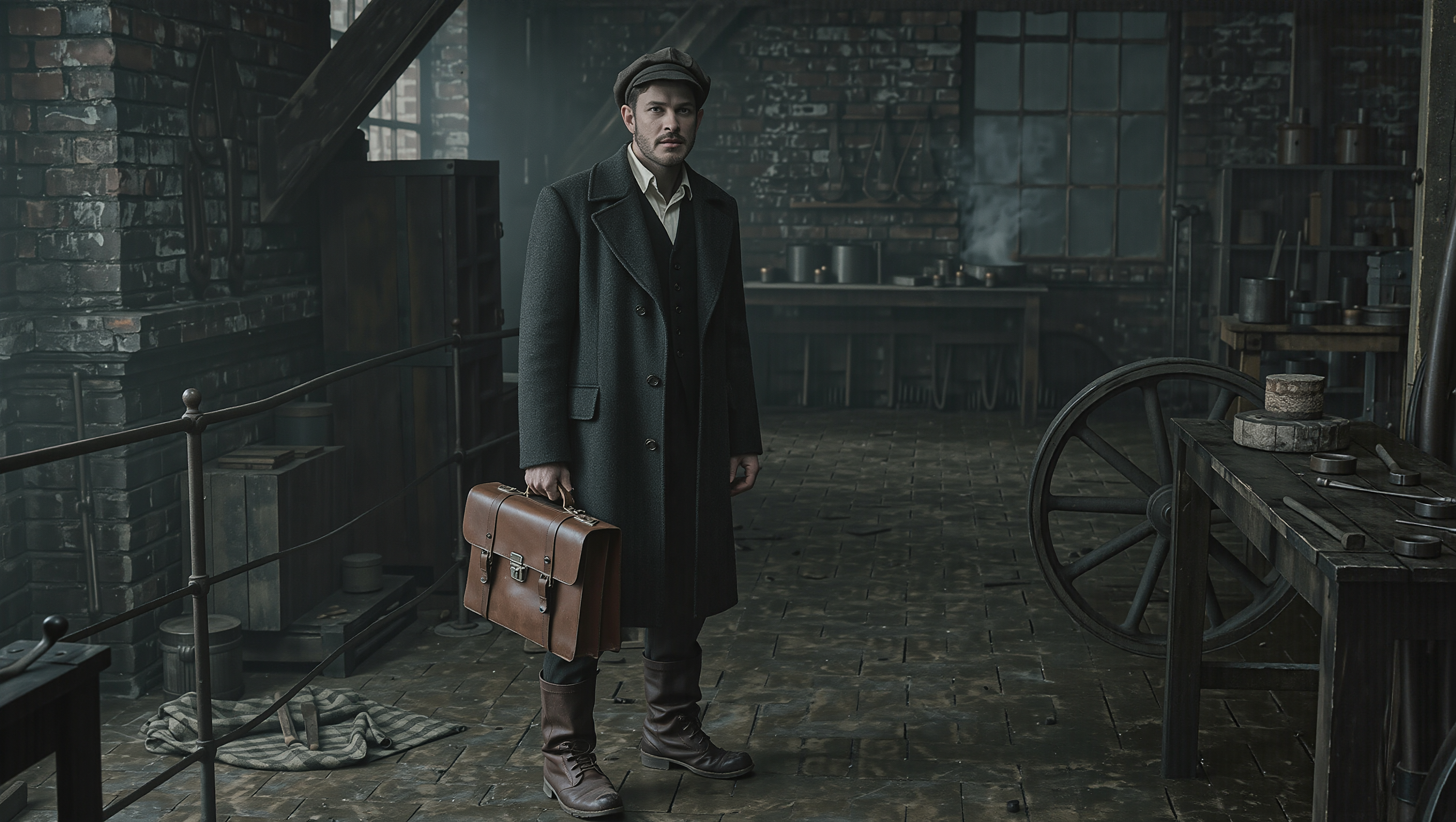 detective 18th century - detective animes AI image