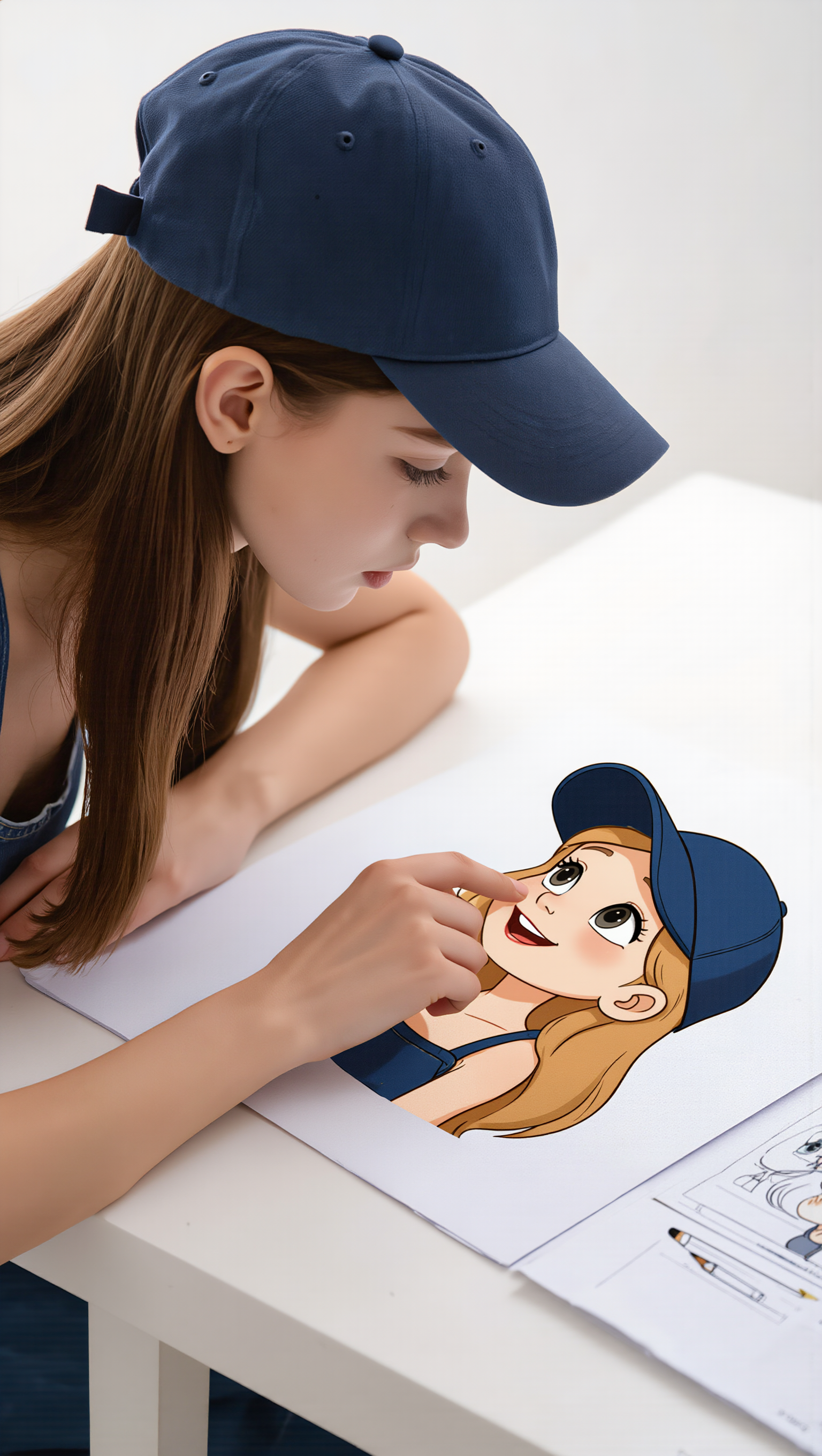 My Cartoon Self - female cartoon AI image