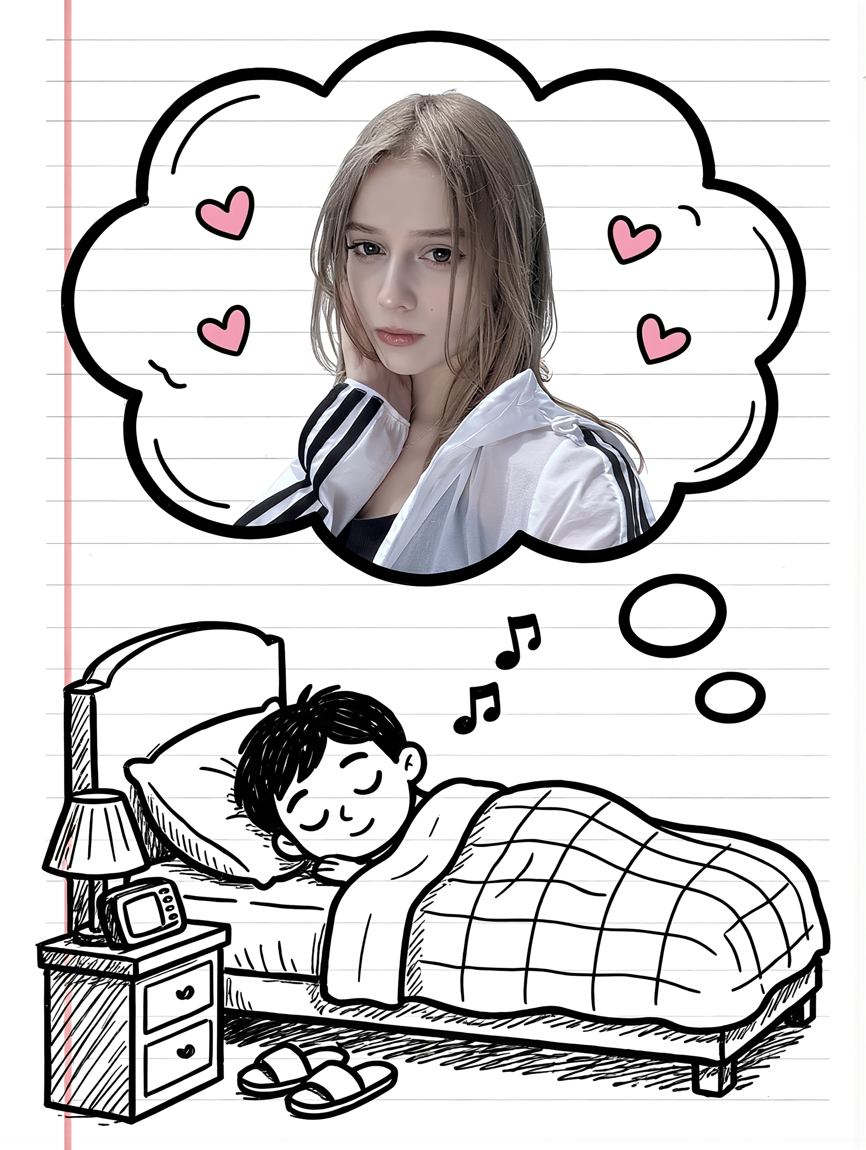 Couple Cartoon Fantasy - female cartoon AI image