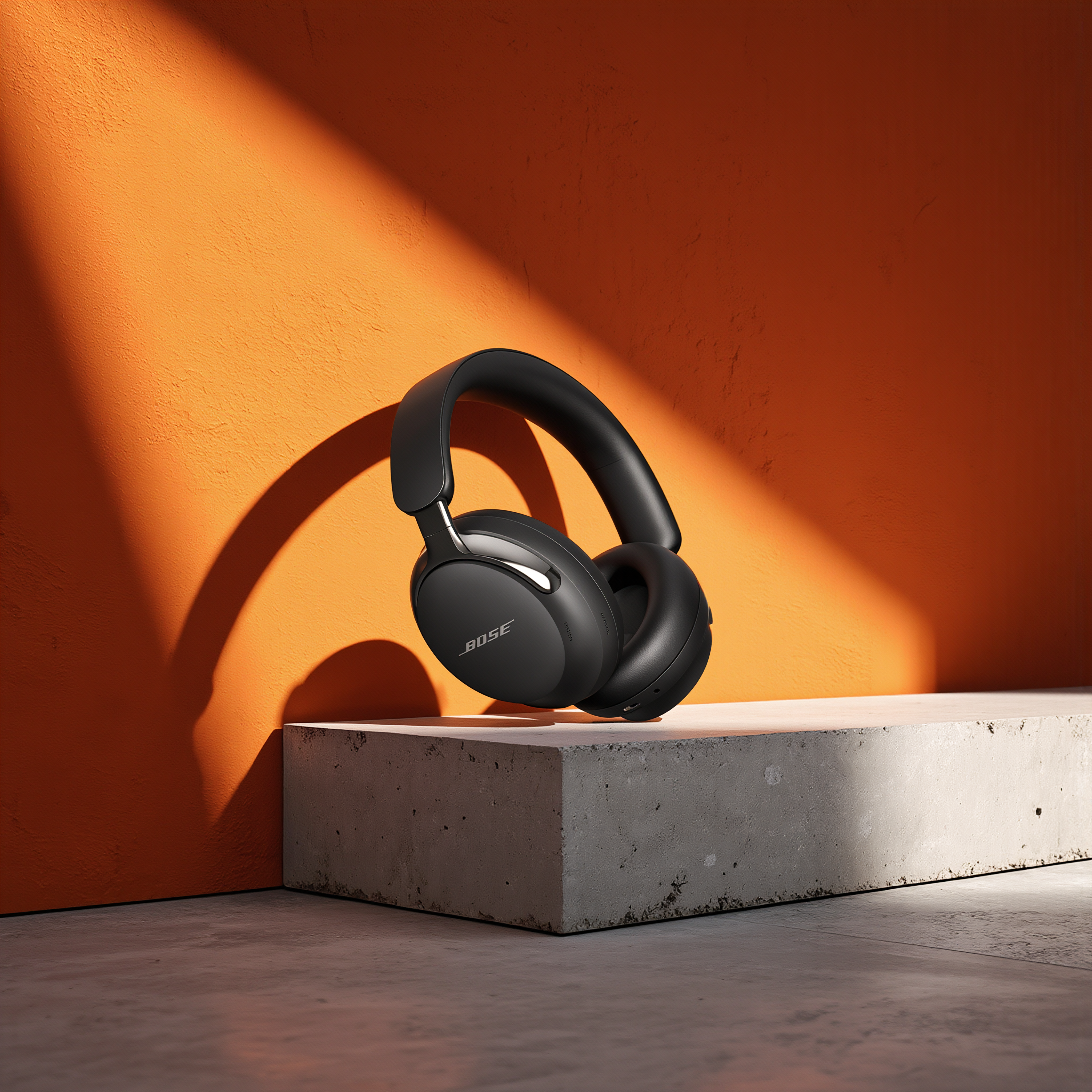 Product ad - Bose - product scene AI image