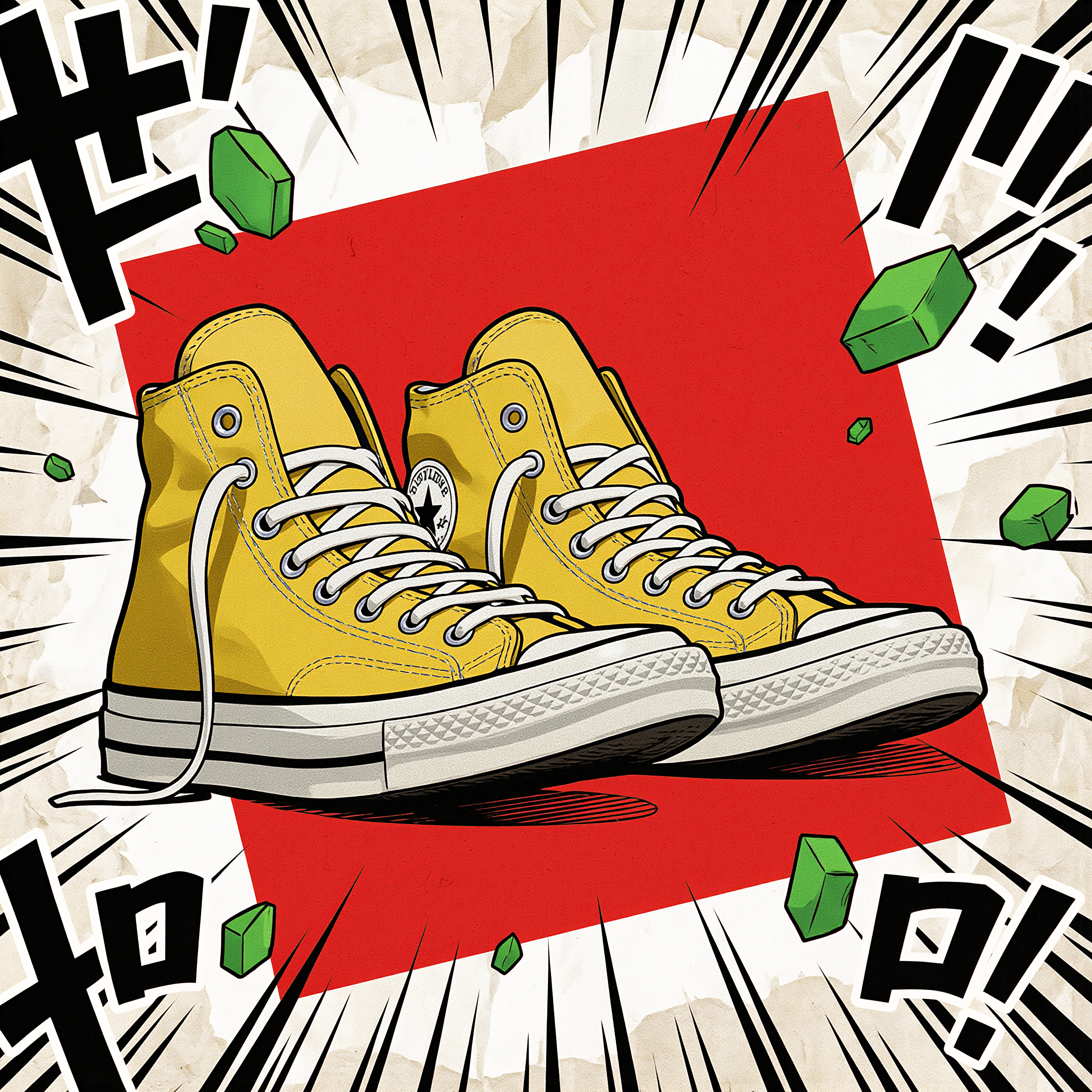 Product ad - Sneakers - Product Poster AI image