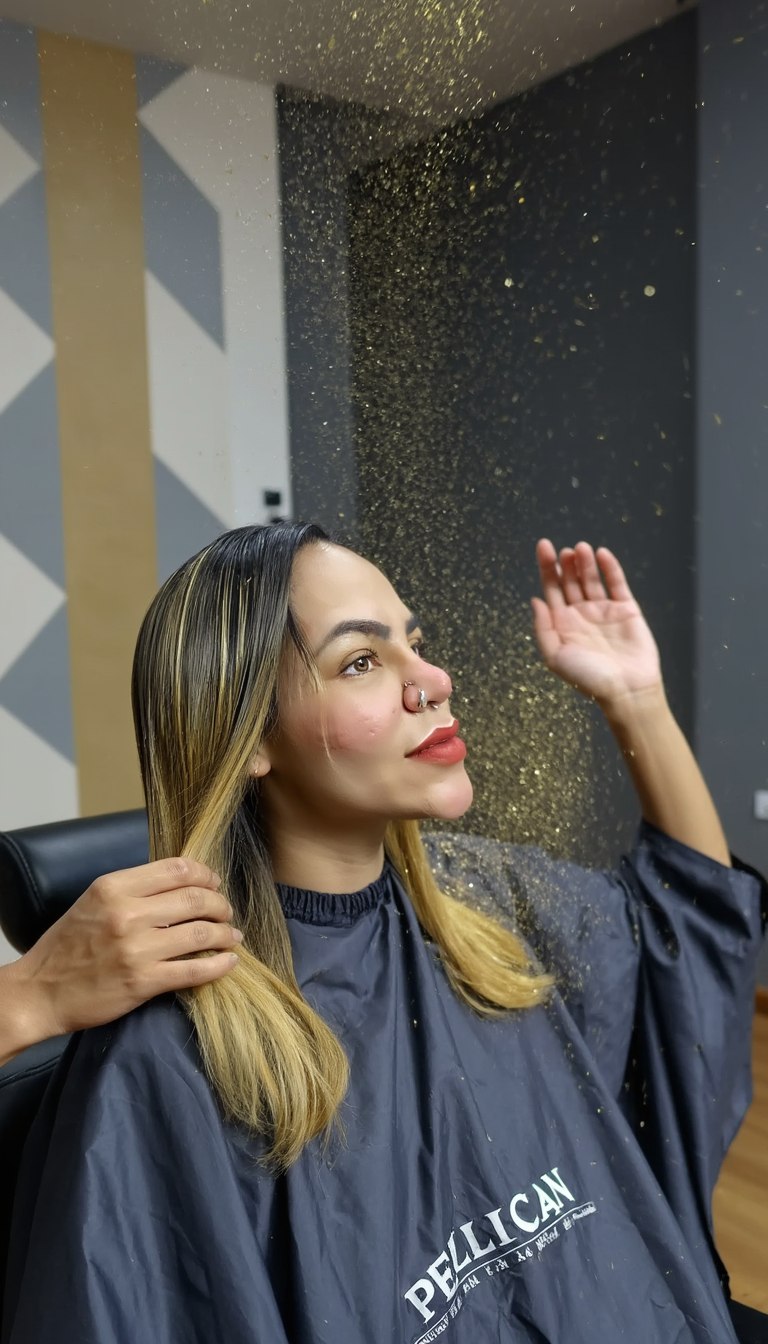 Kling AI work 294083473307966 - ideas for coloring gray hair AI image