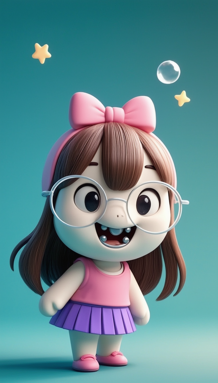 kitty girl - short bangs short hair AI image