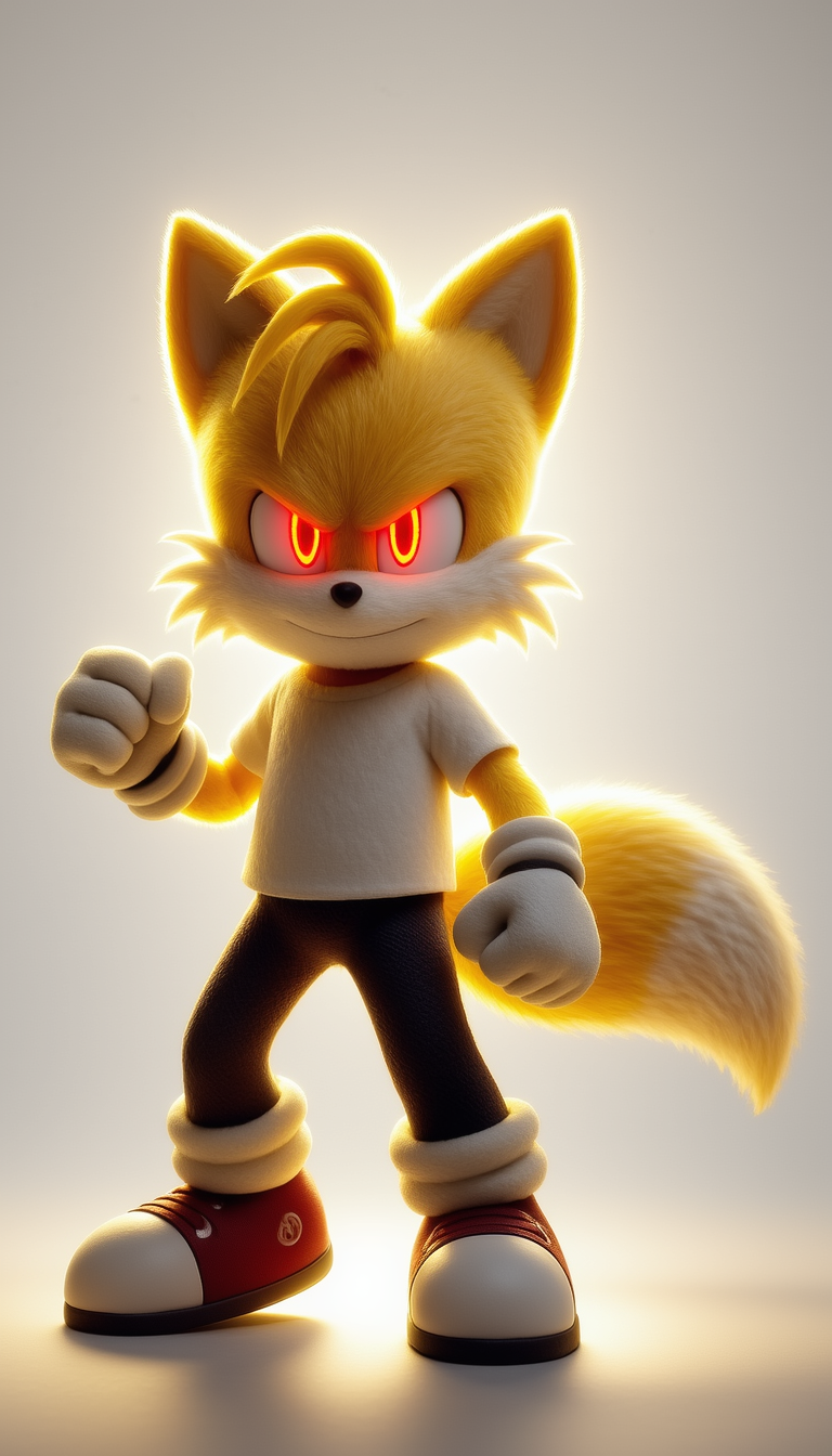 Making Sonic characters - scene characters AI image
