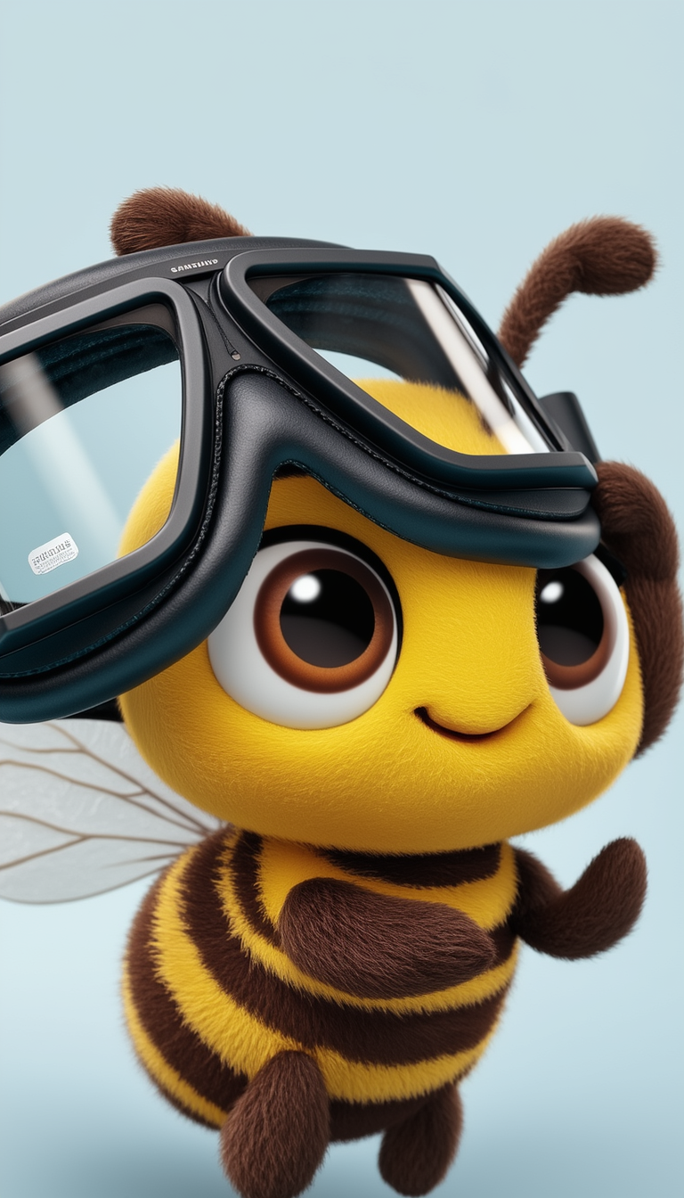 Kling AI work 309694563615517 - goggles drawing AI image