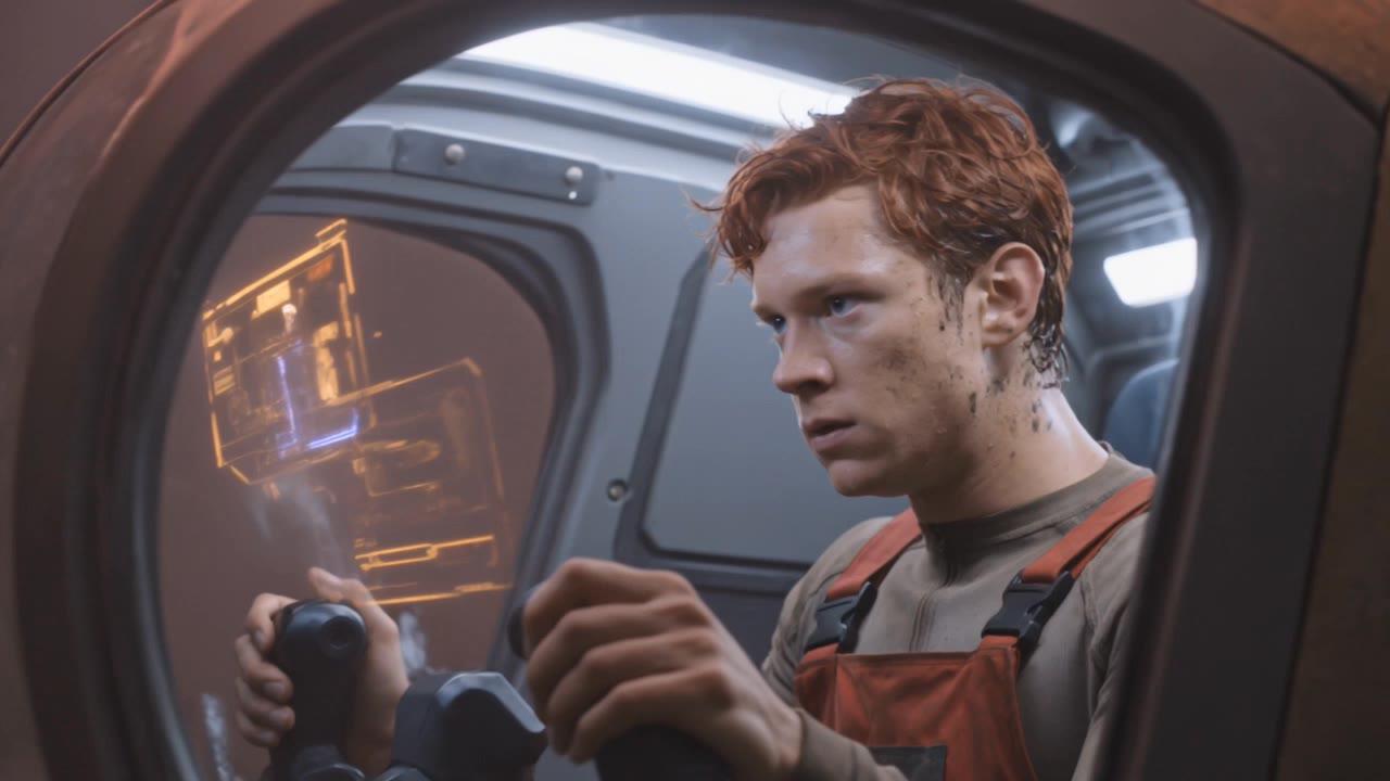 Red Rising 1 - red hair filter AI video