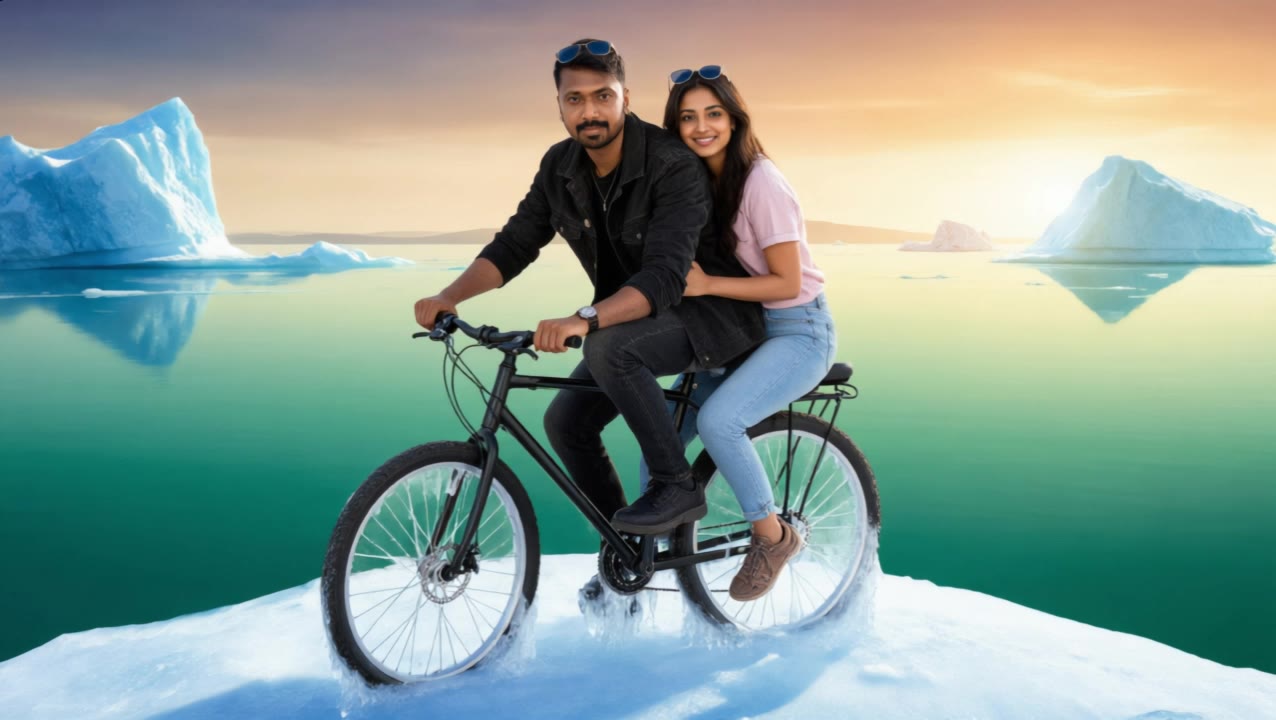 nirmal Frames - clip art iceberg AI video