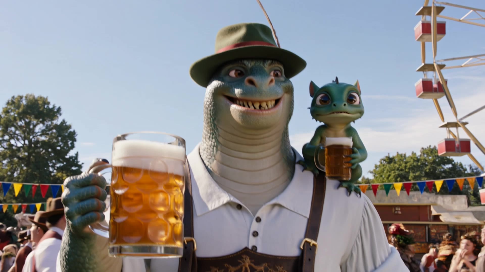 Kling AI work 313300460520485 - beer style AI video