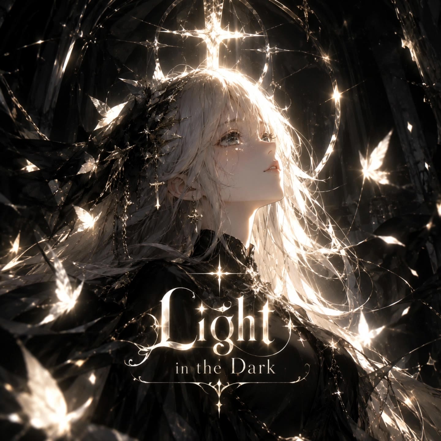 Light in the Dark - light fade hairstyle AI video