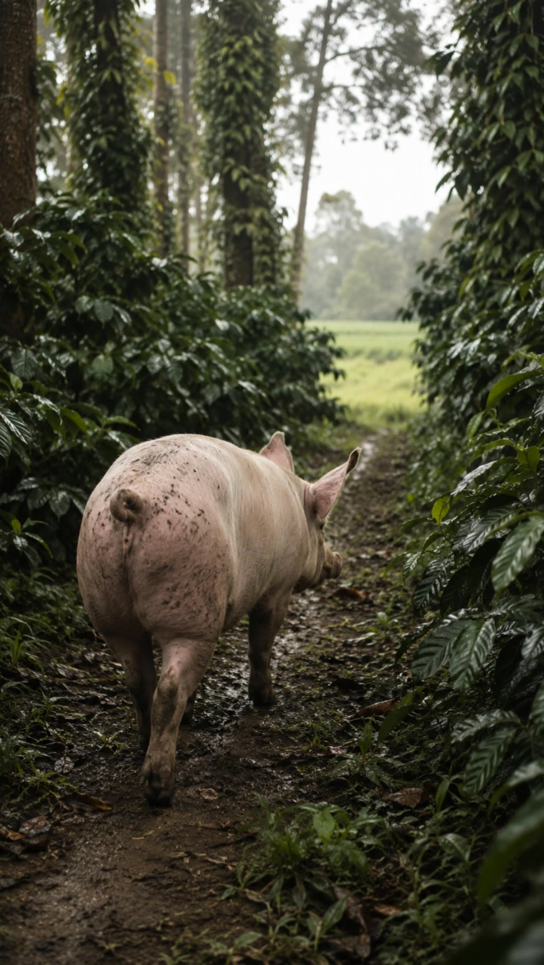 Kling AI work 319637076616524 - pig silhouette AI video