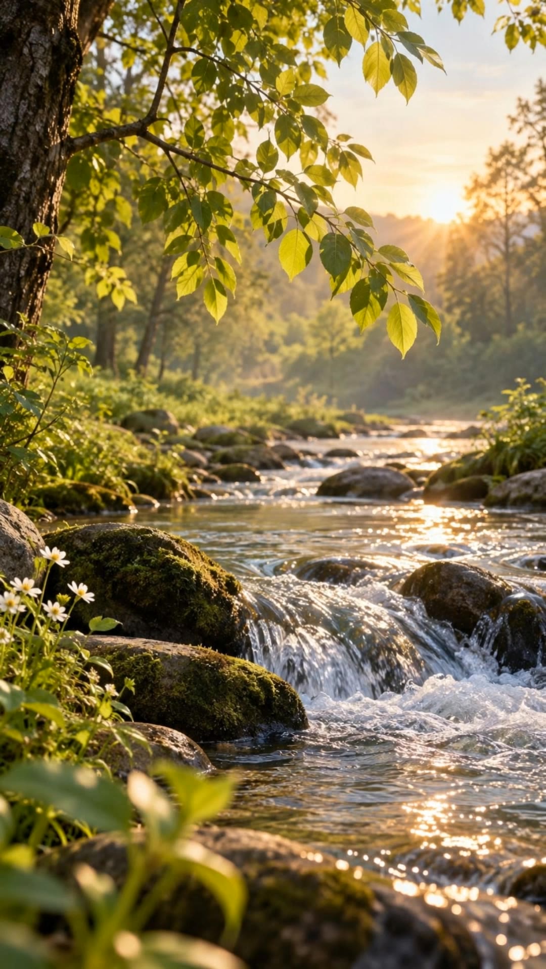 Let it flow like a river. - flow image AI video