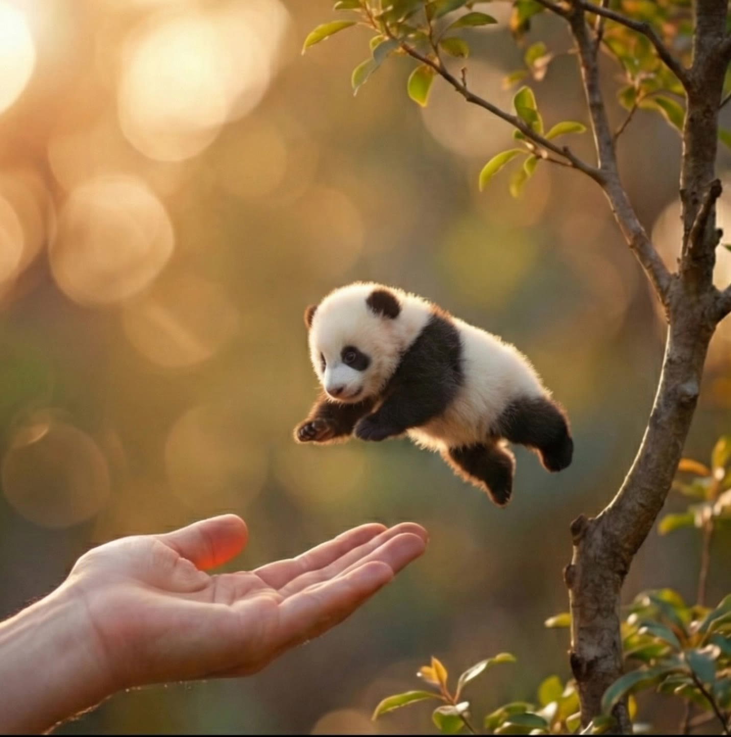 Kling AI work 296161591503996 - panda wallpaper AI video