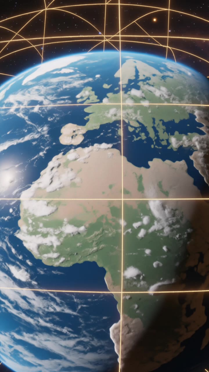 Kling AI work 313364520661652 - earth zoom out ai AI video