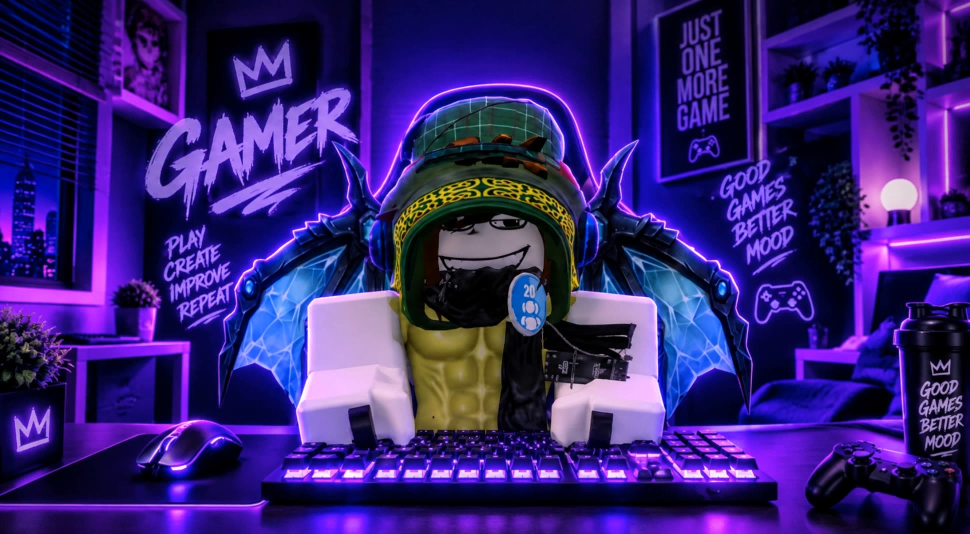 Kling AI work 321264539664325 - gaming avatar maker AI video