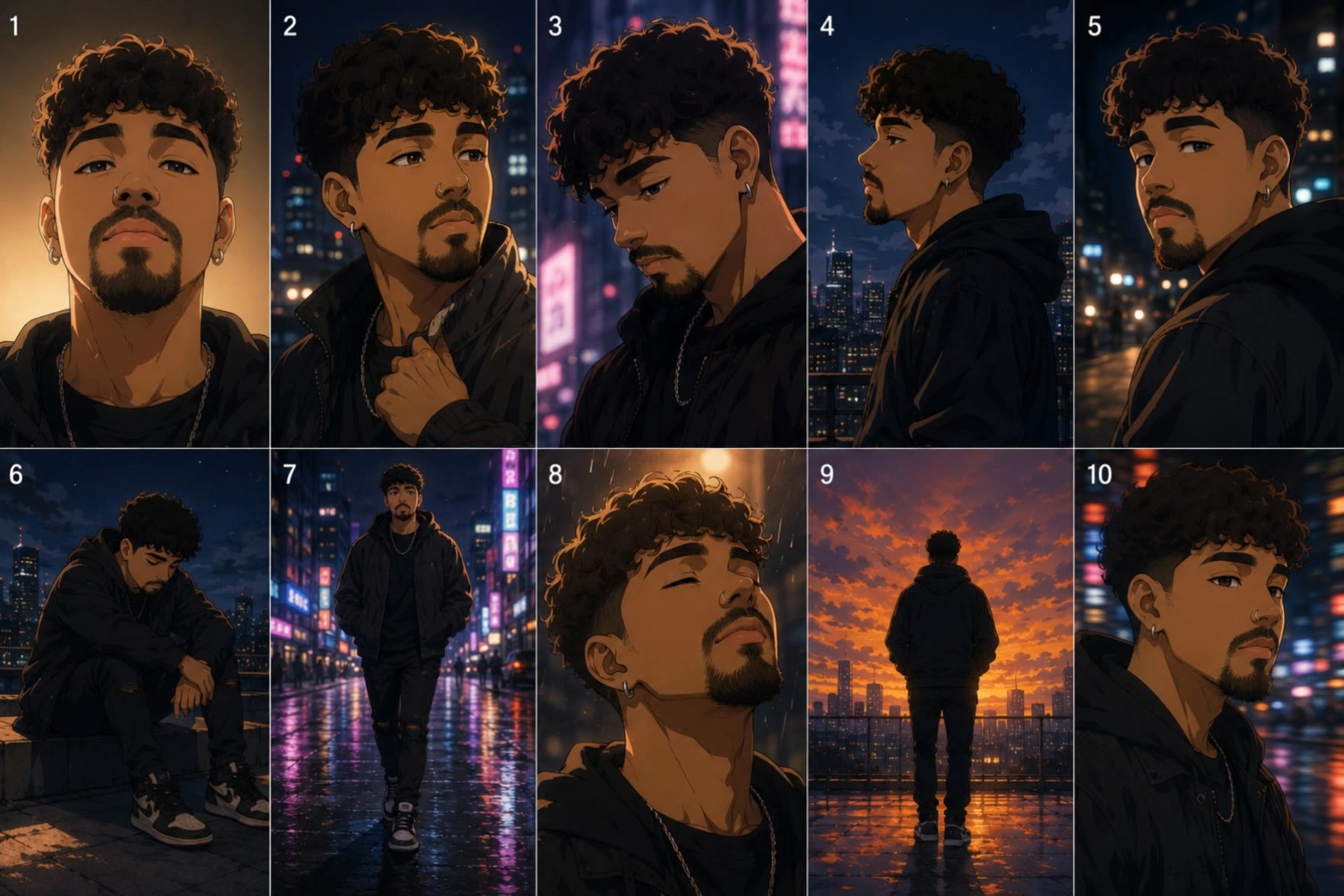 Working on my music video - music video wallpaper AI video