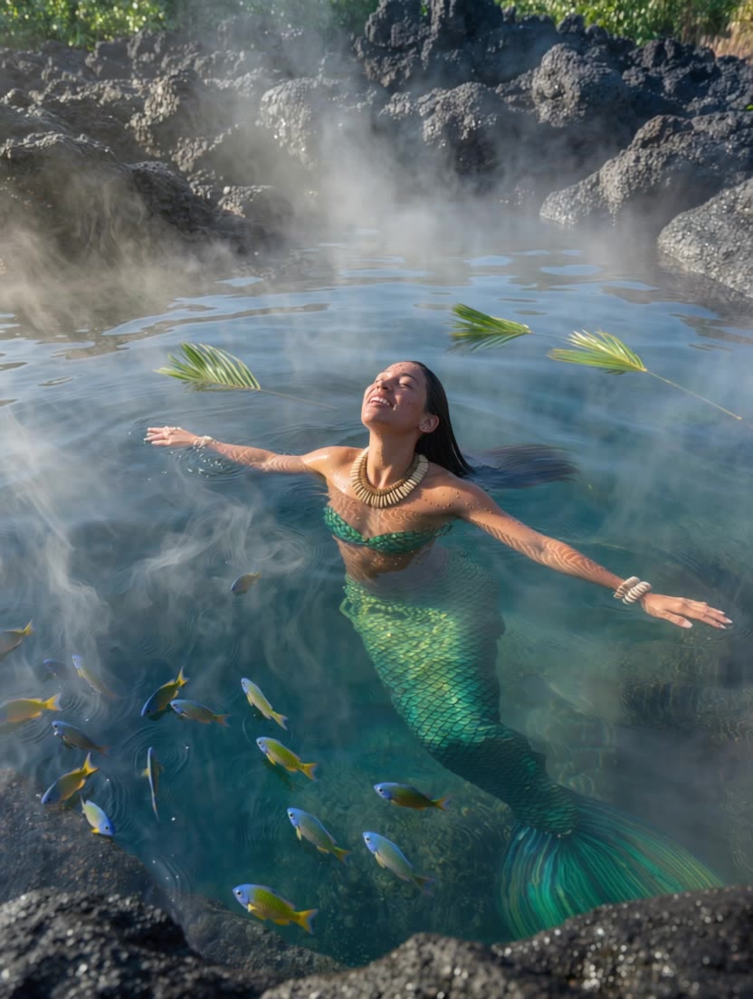 Kling AI work 317104959618174 - real mermaid images AI video