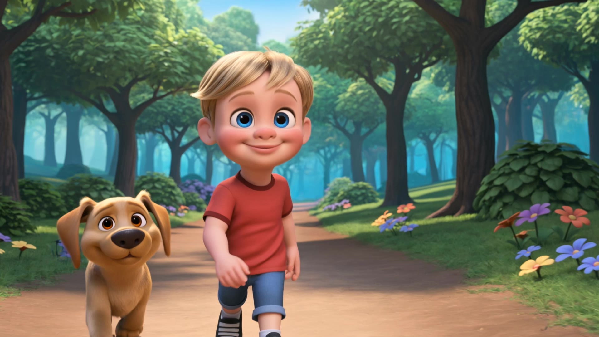 Kling AI work 317396162506886 - scene characters AI video