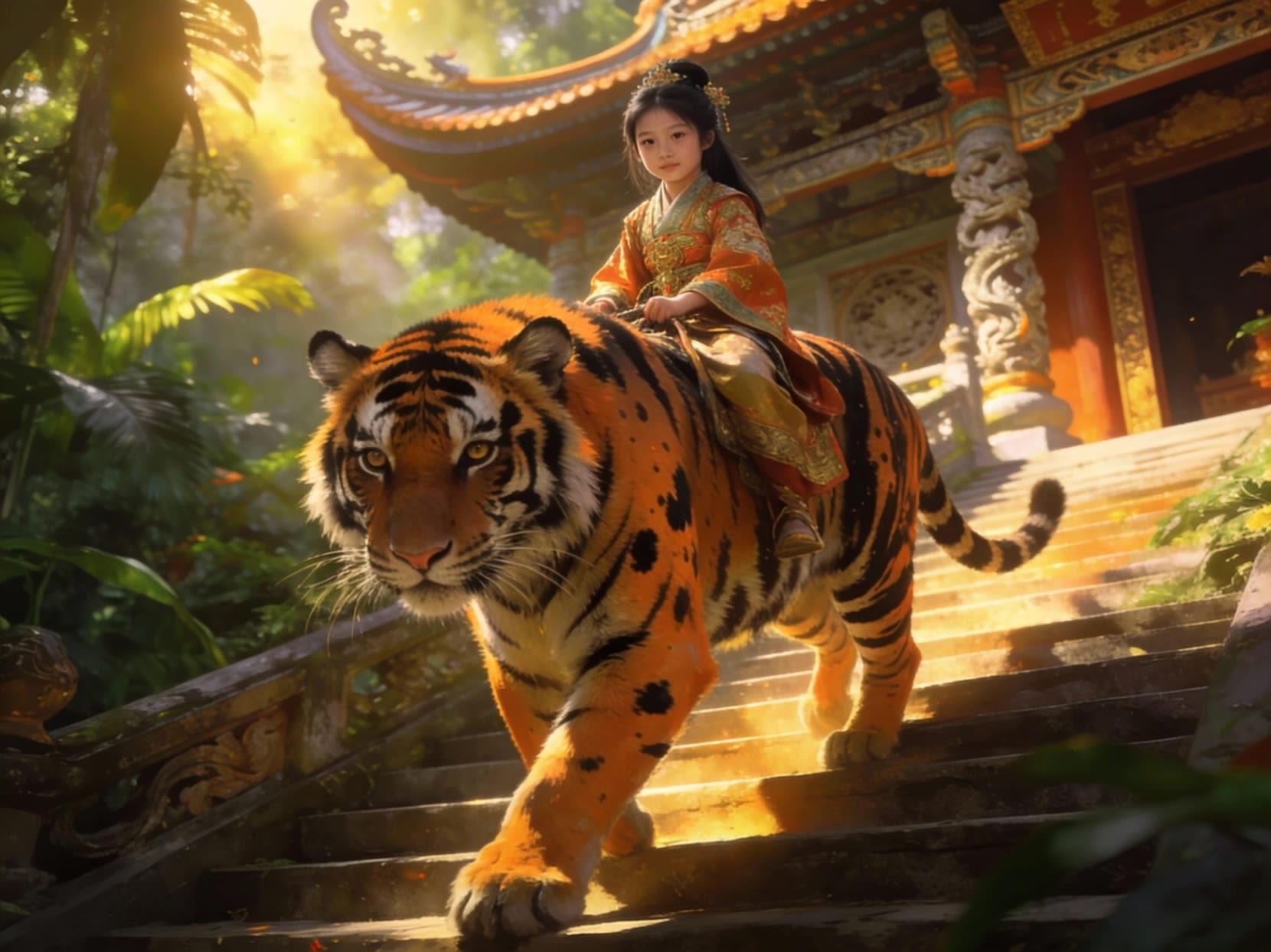 My Tiger - tiger desktop wallpaper AI video