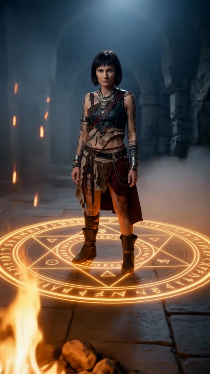 dark fantasy - dark fantasy style AI video