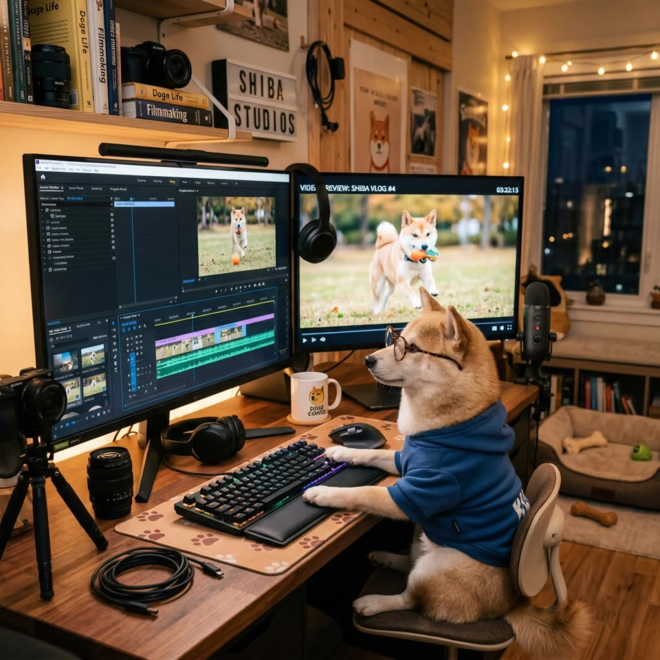 Editing Shiba Inu - pictory.ai - home of ai video editing technology AI video