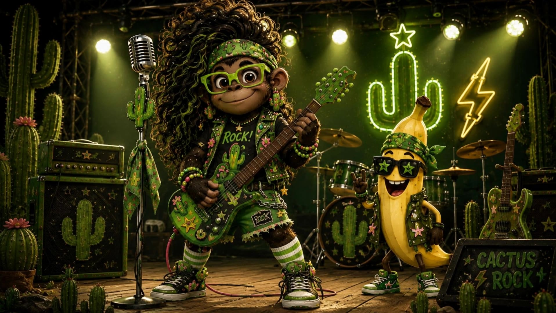 Kling AI work 312472967611882 - rock animation AI video