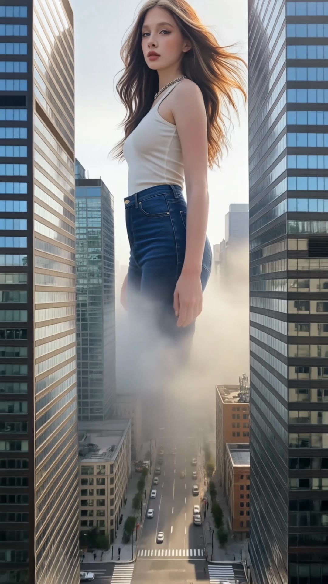 Giant person - ai person generator full-body AI video