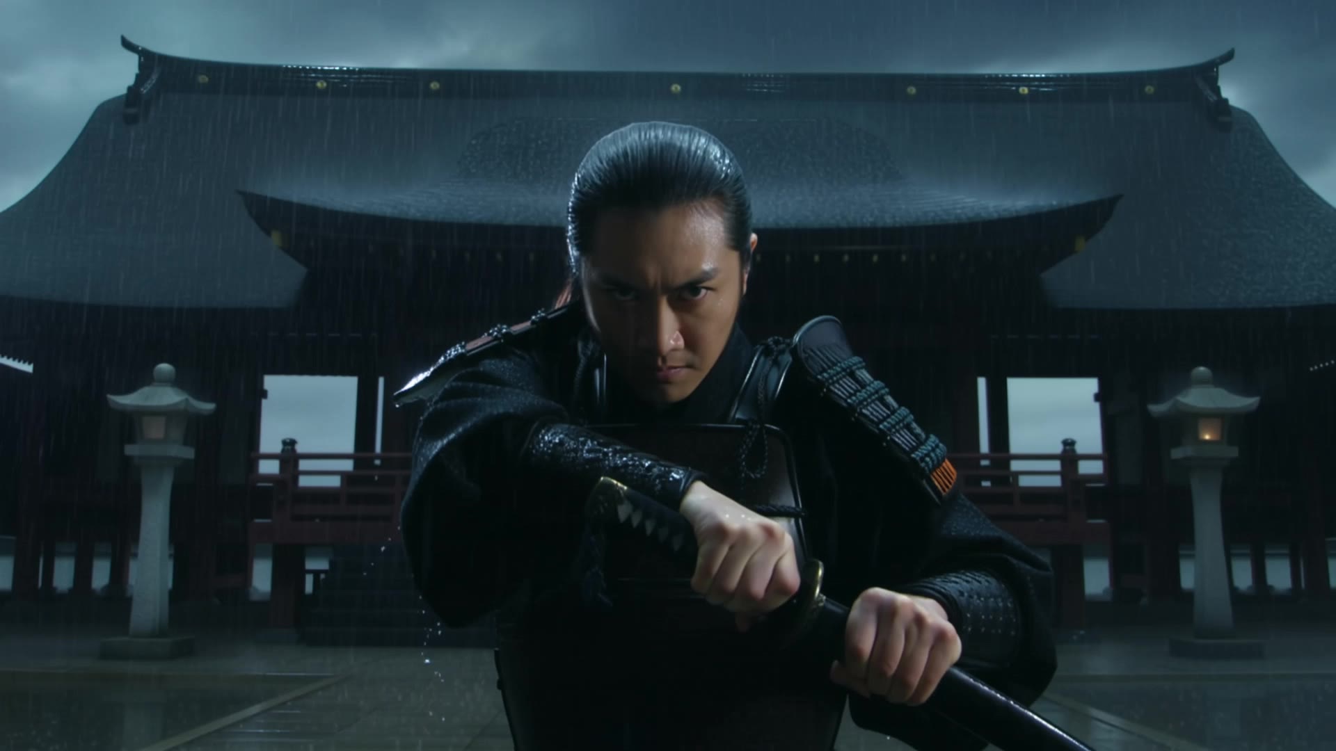 The Samurai Duel - samurai animation AI video