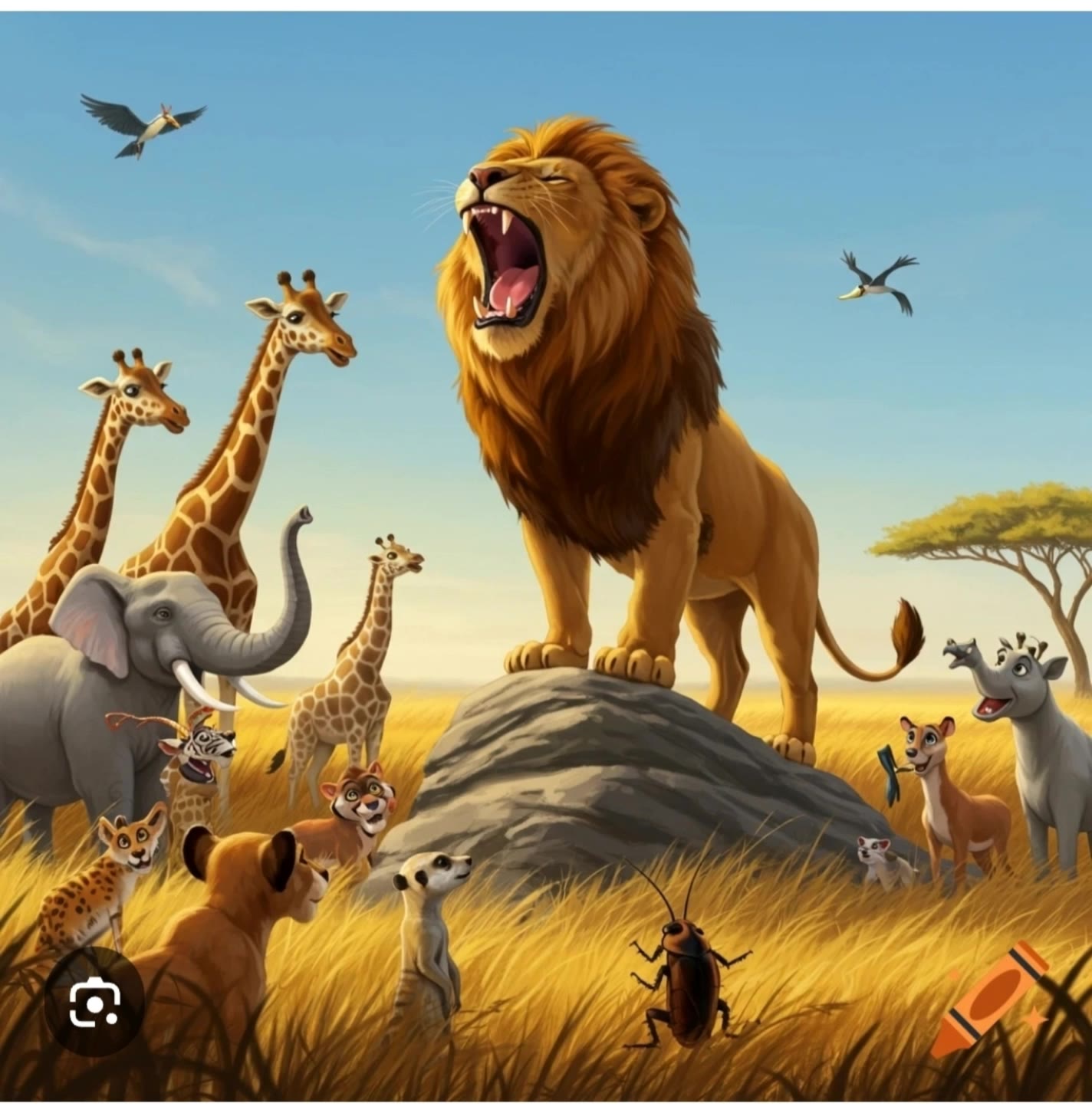 Kling AI work 313989776663978 - rock animation AI video