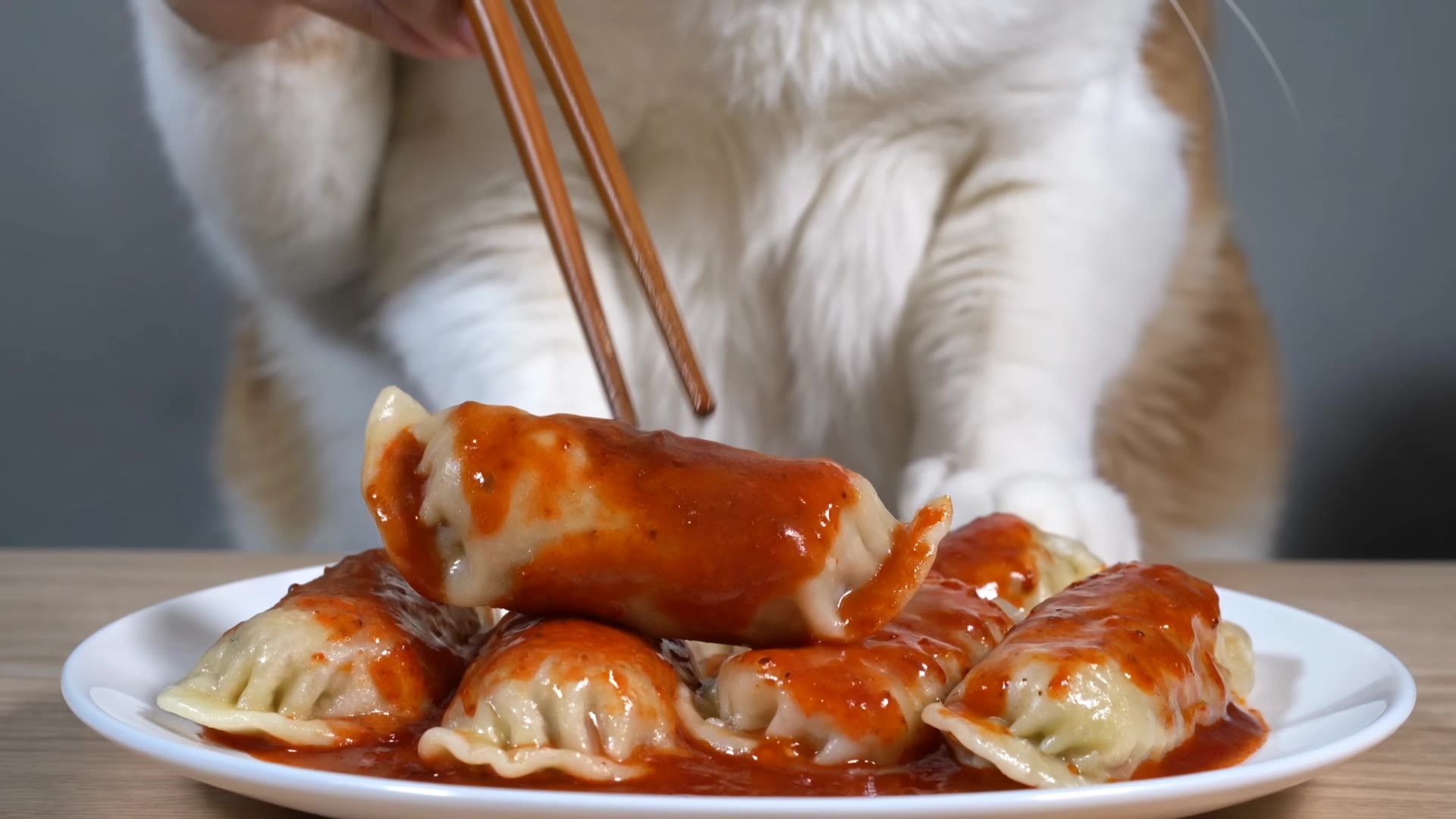 Kling AI work 313974035667143 - mukbang youtube thumbnail AI video