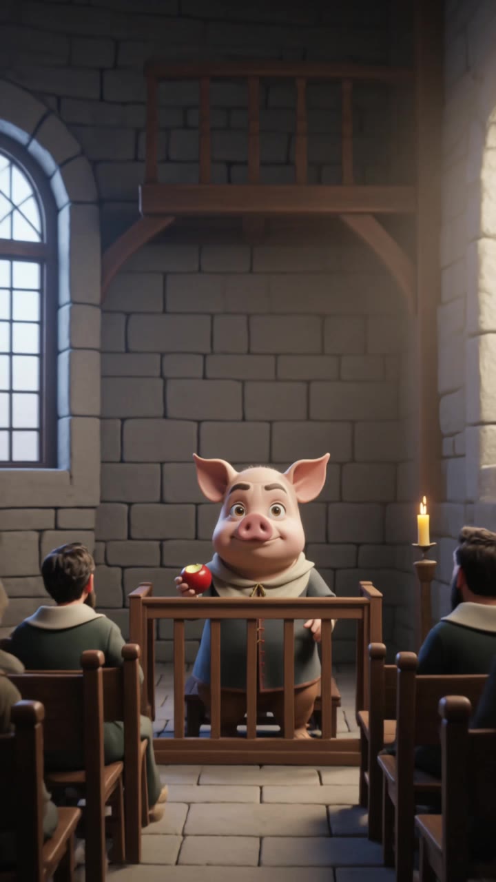 Kling AI work 313177044526793 - pig silhouette AI video