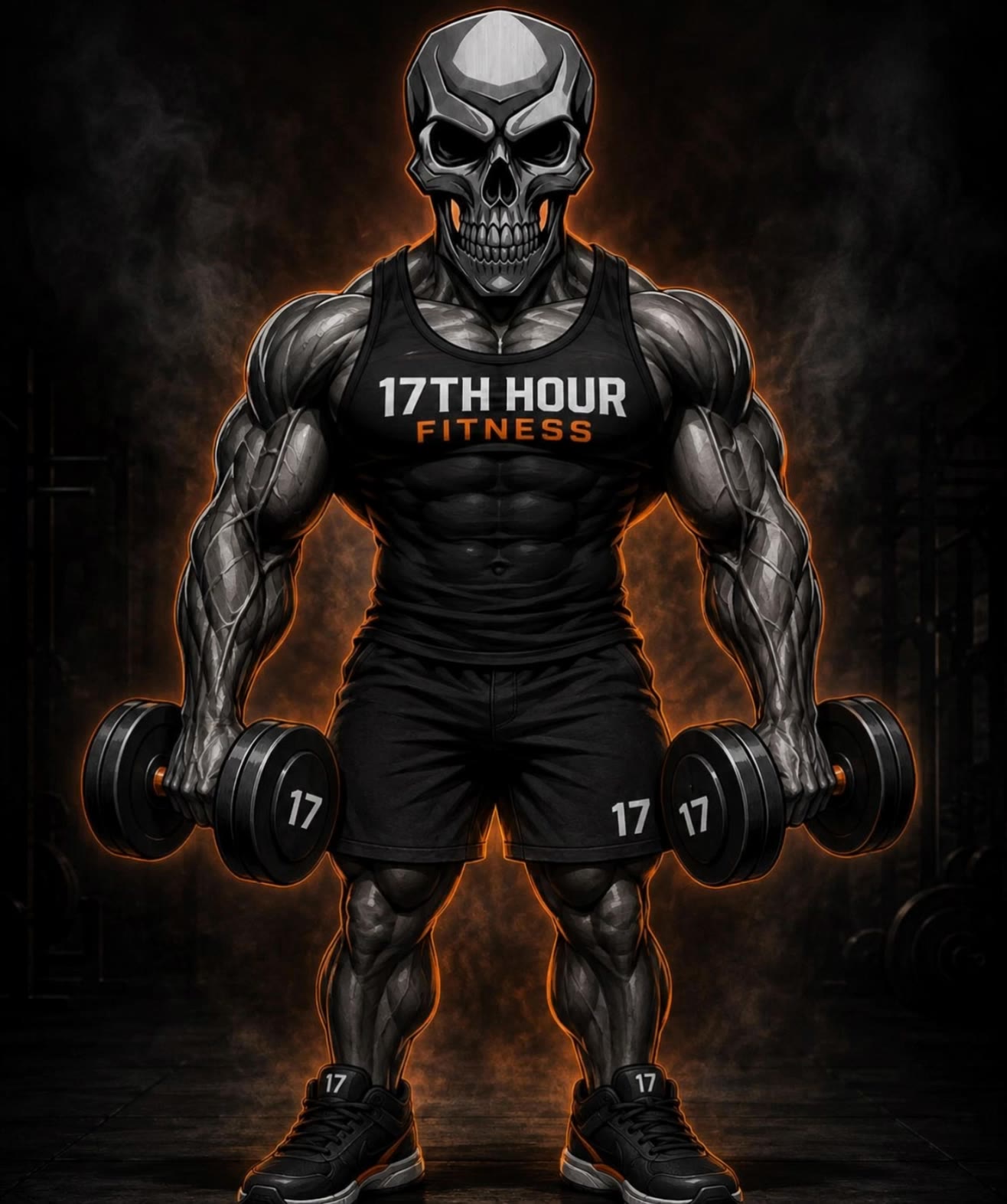 17hour fitness  - fitness youtube thumbnail AI video