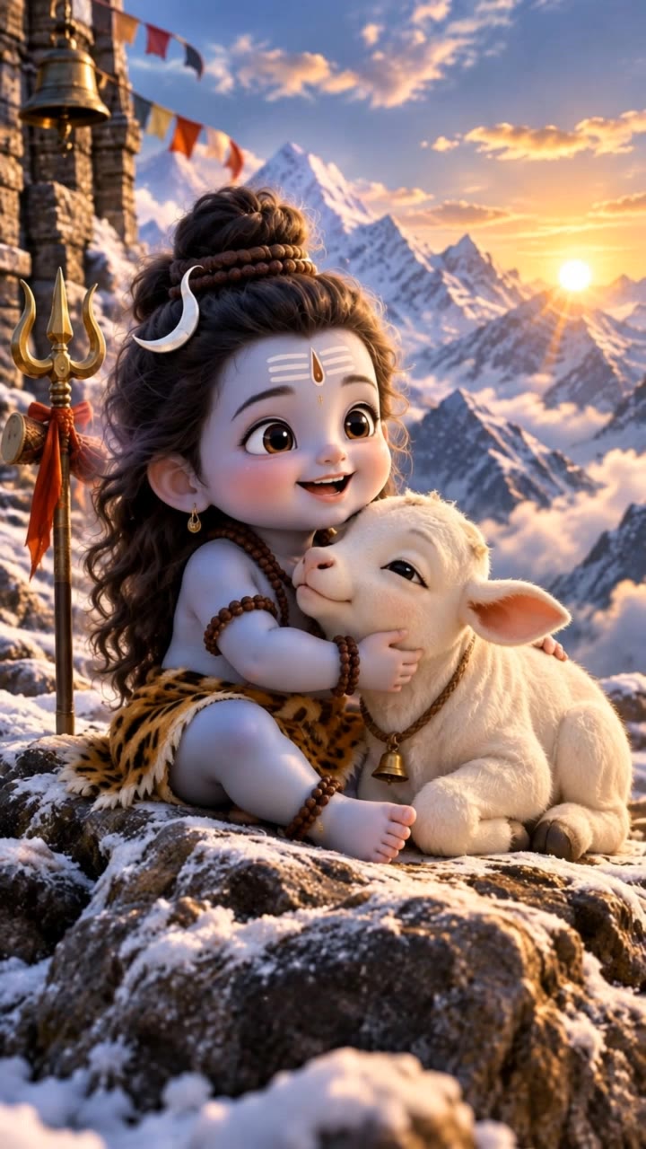 Har Har Mahadev - shiva ai wallpaper AI video