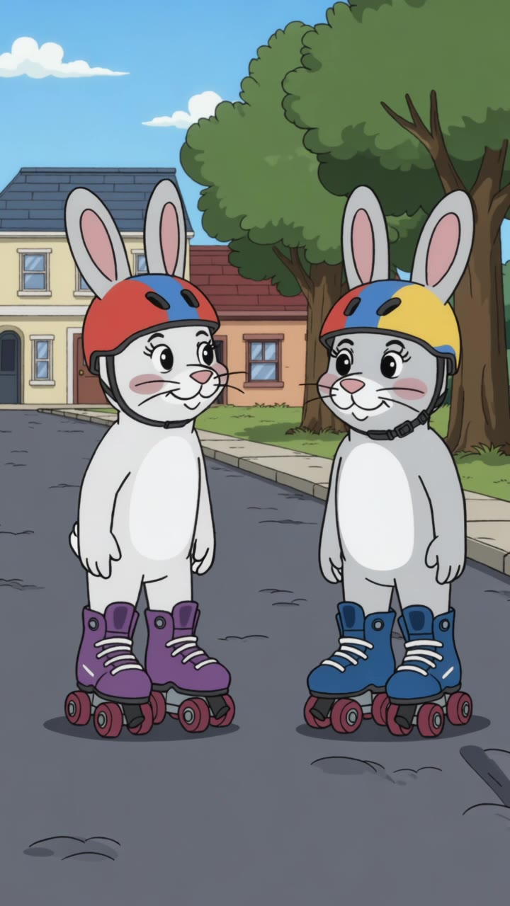 Kling AI work 315788924618210 - cartoon female cartoon AI video