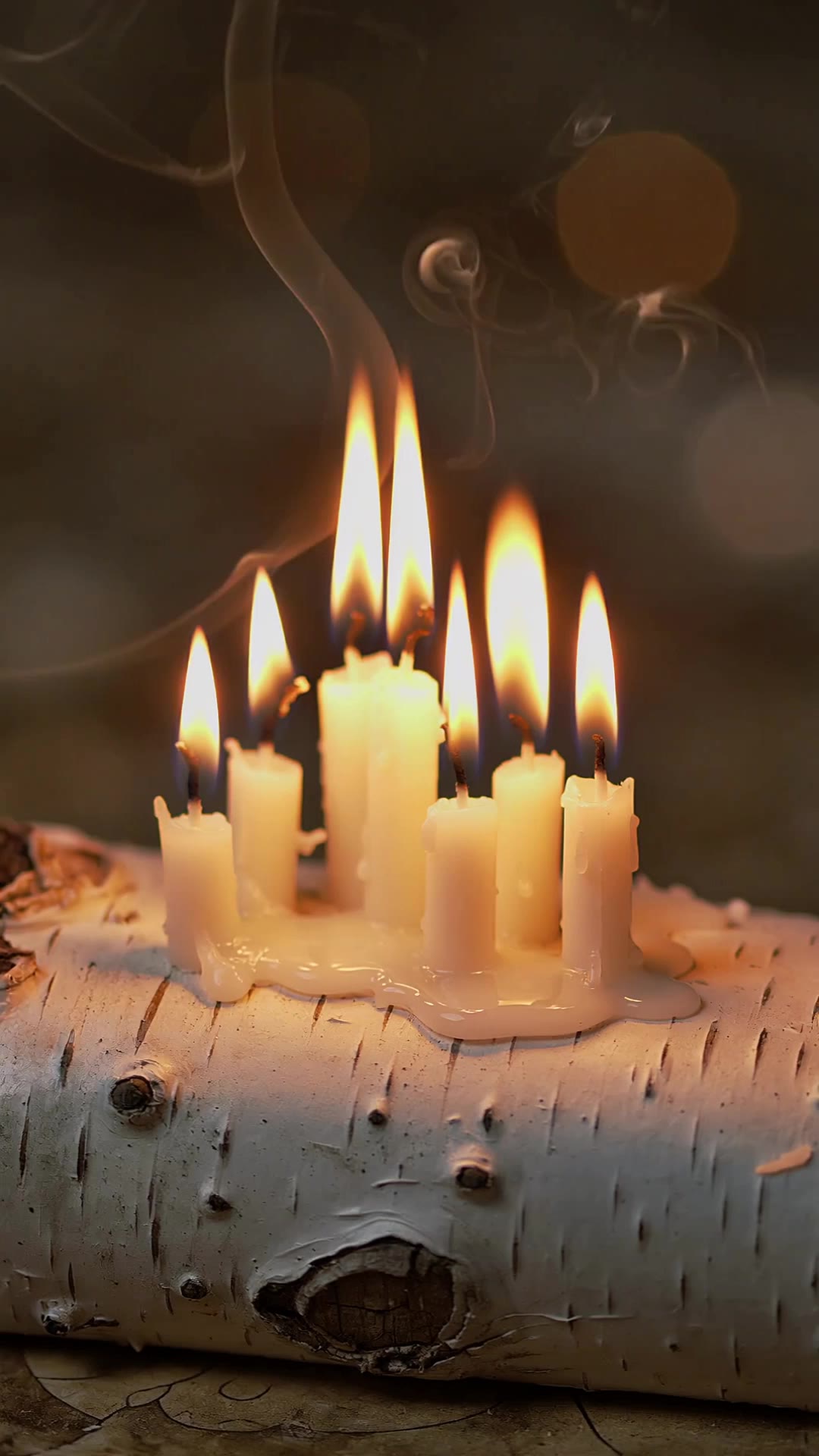 Holiday Candle Warmth - magic candle fighting style AI video