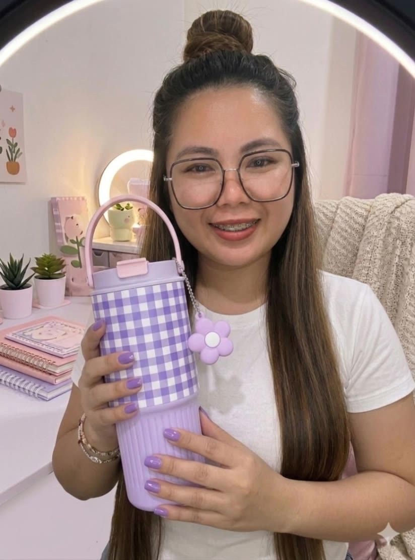 Kling AI work 309839260502407 - purple checkered background AI video