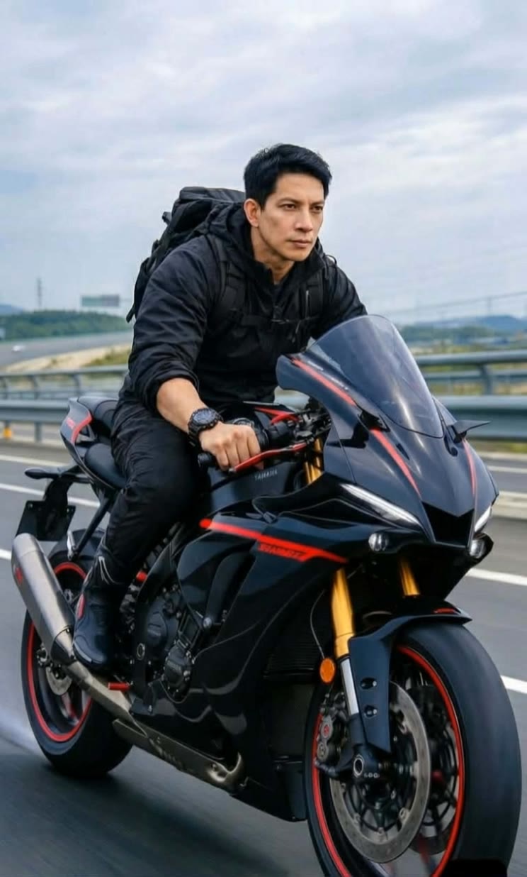 moto rider - rider canvas AI video