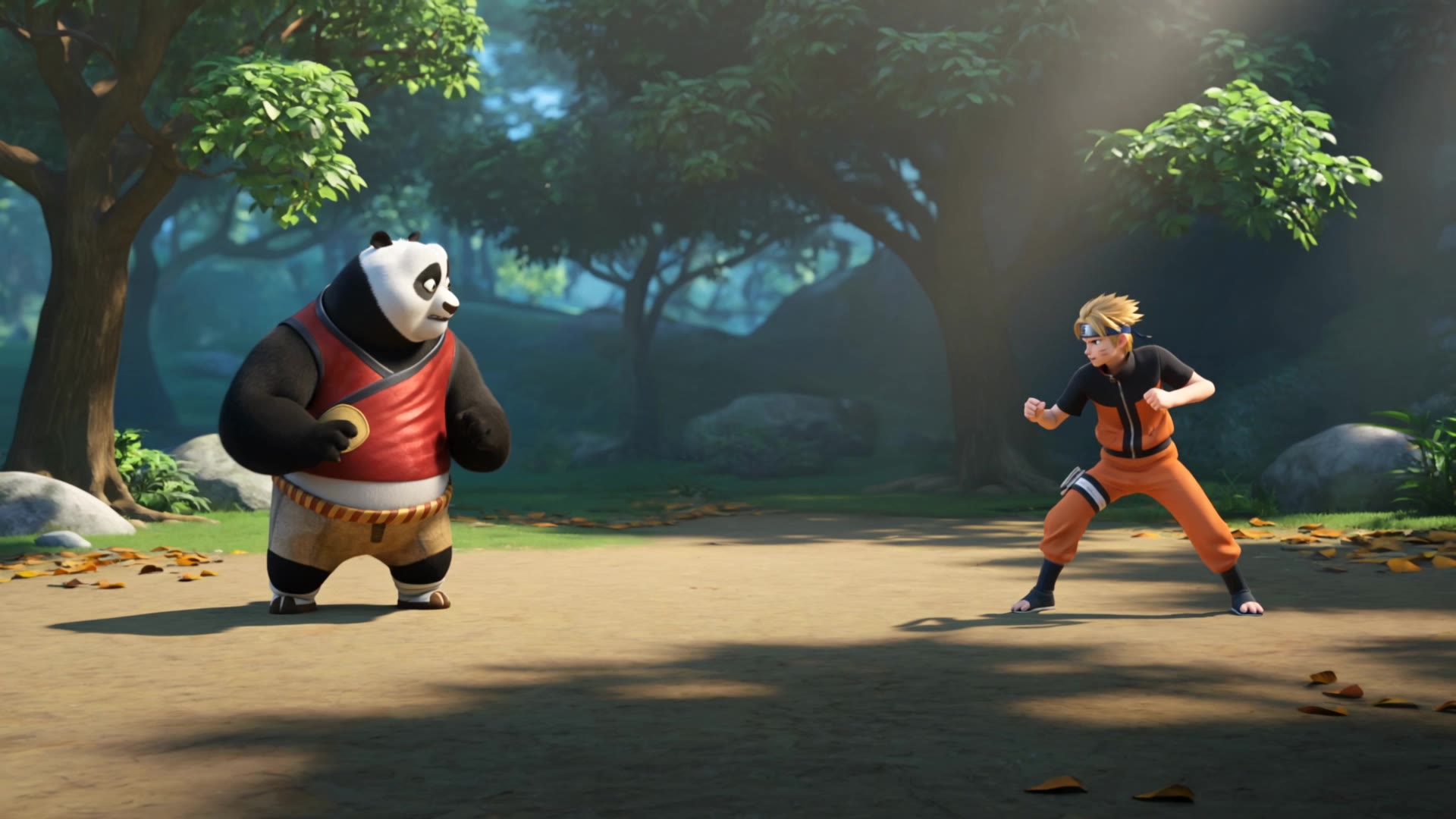 Kling AI work 312261417667327 - naruto scene AI video