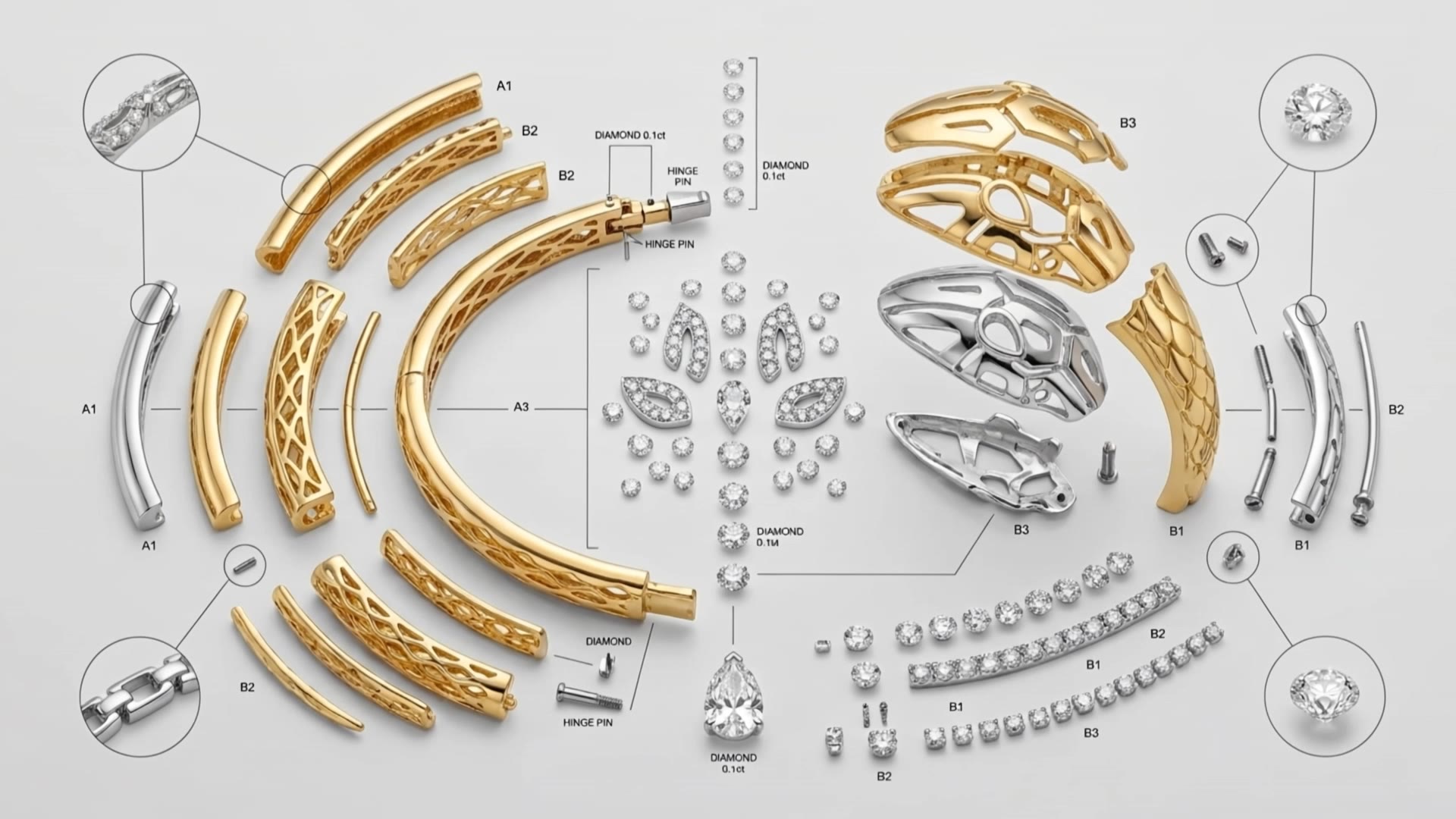 final jewellery making - jewellery ai generator AI video