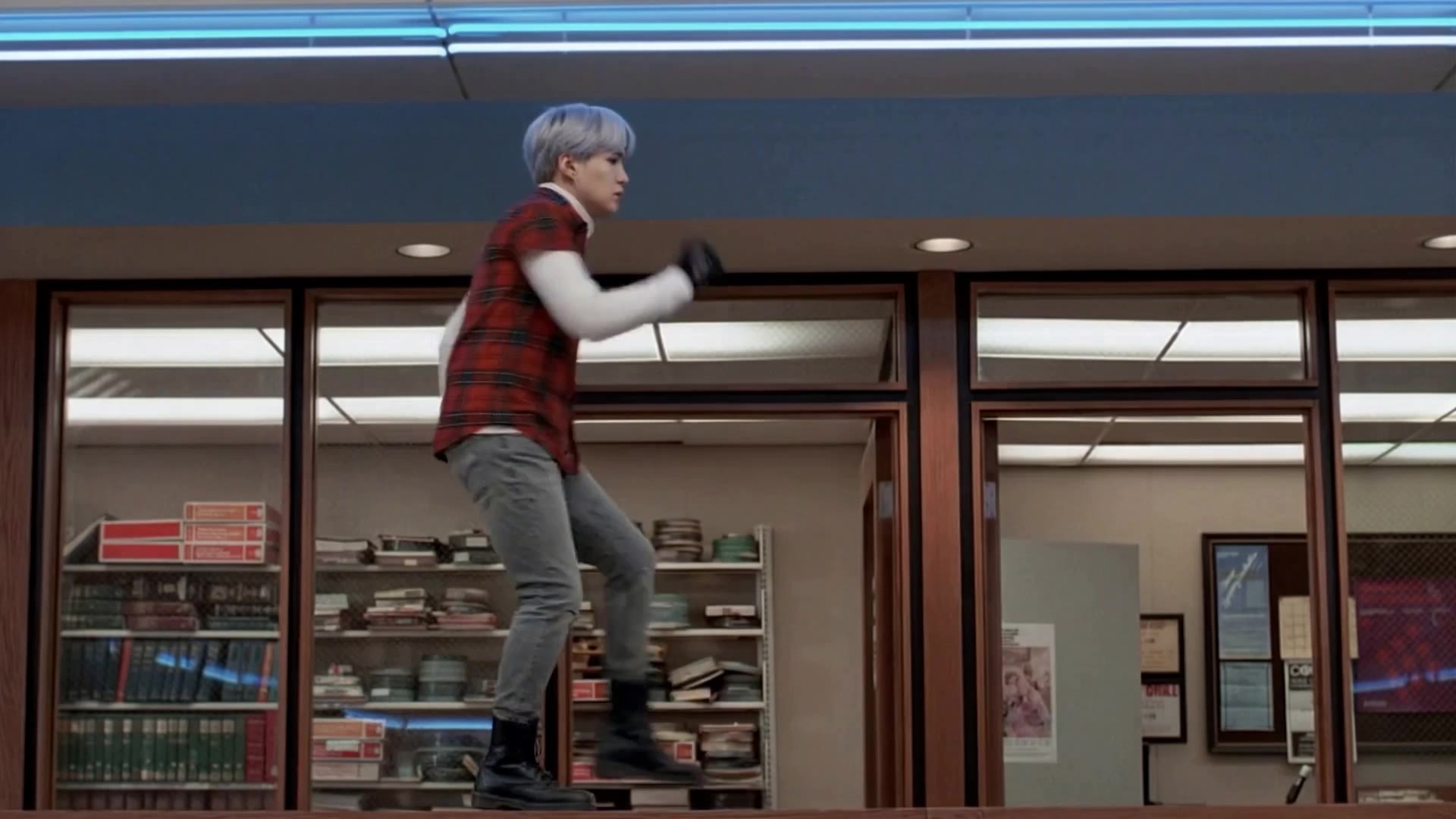 BTS Suga in The Breakfast Club - club image to video AI video