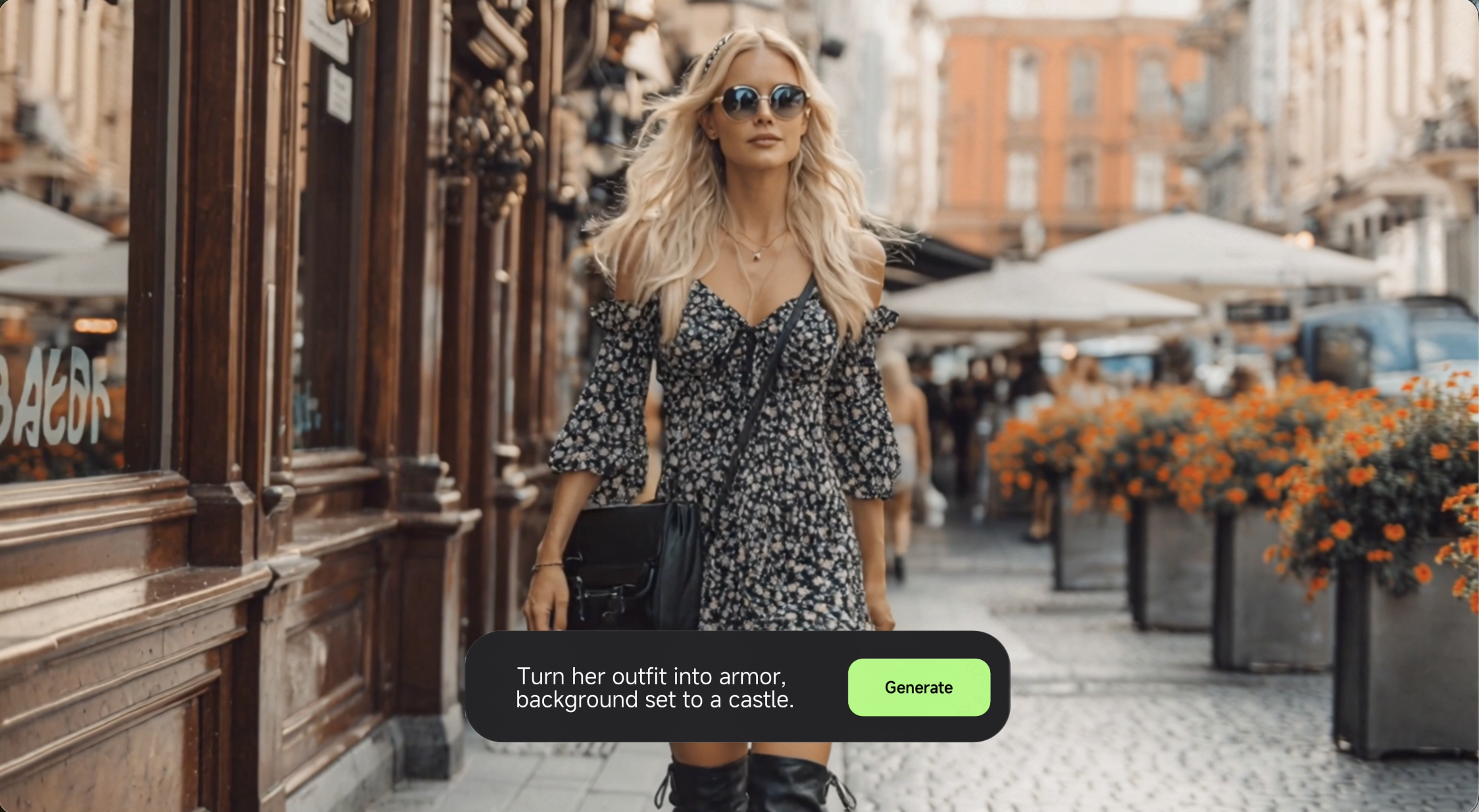 Kling O1: Changing Travel Outfit - kissing kling ai outfit AI video