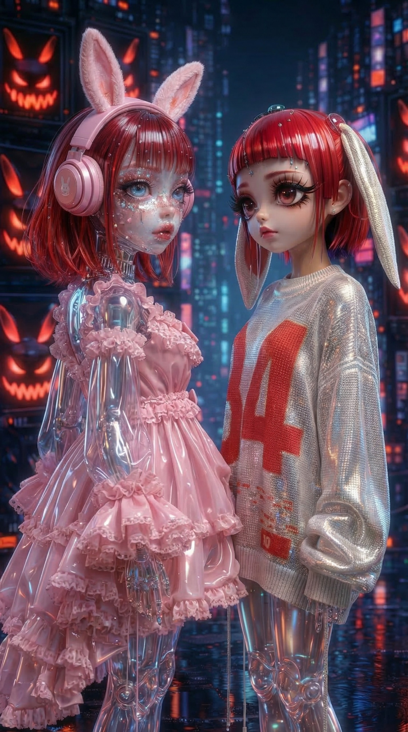 Animated horror - animated camera AI video