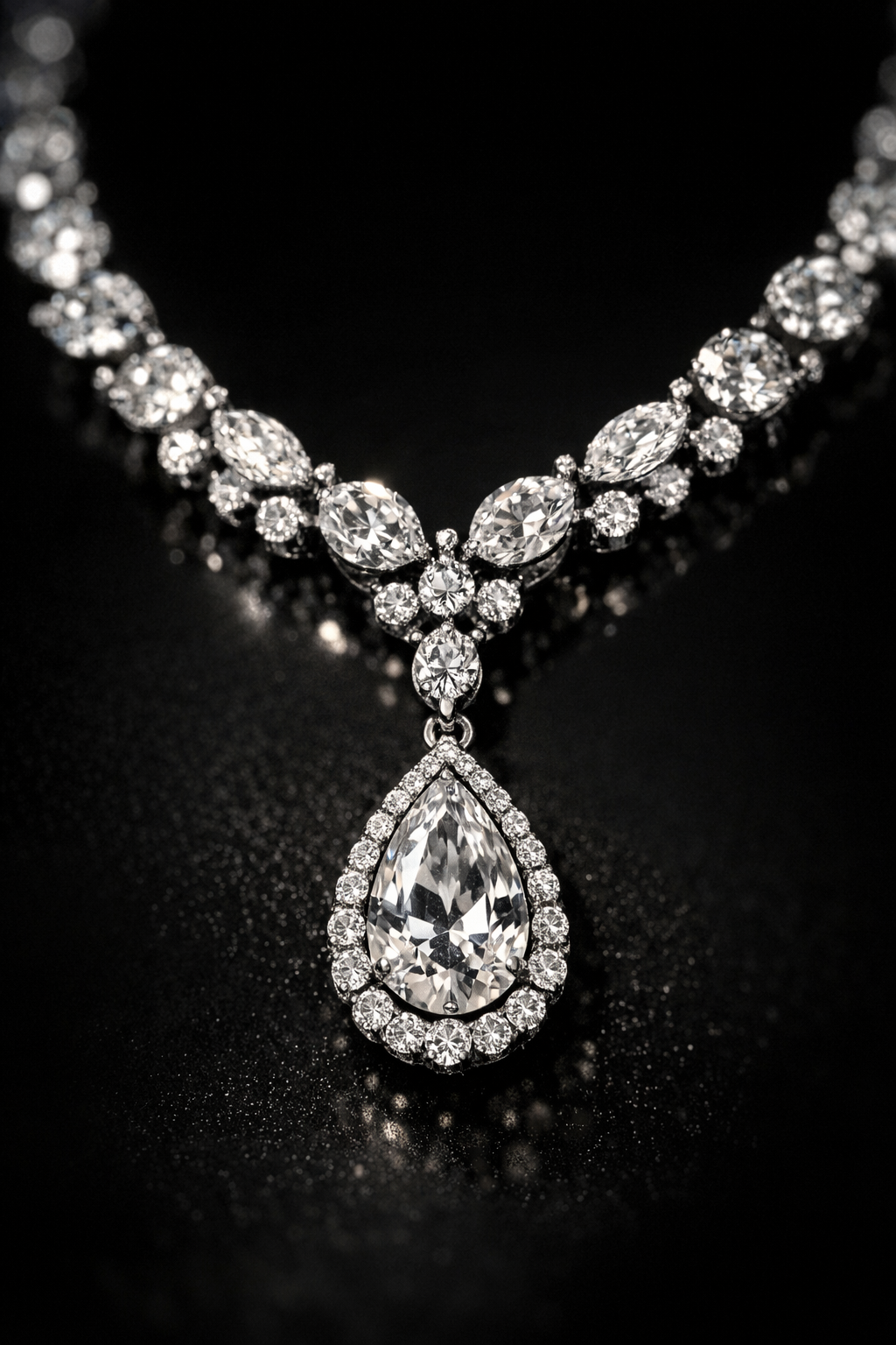 jewellery ad shot - jewellery poster design AI video