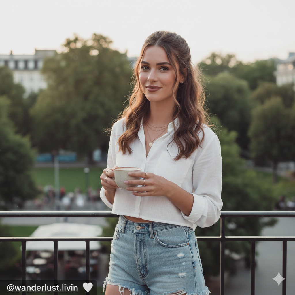 street style - nhung style AI video