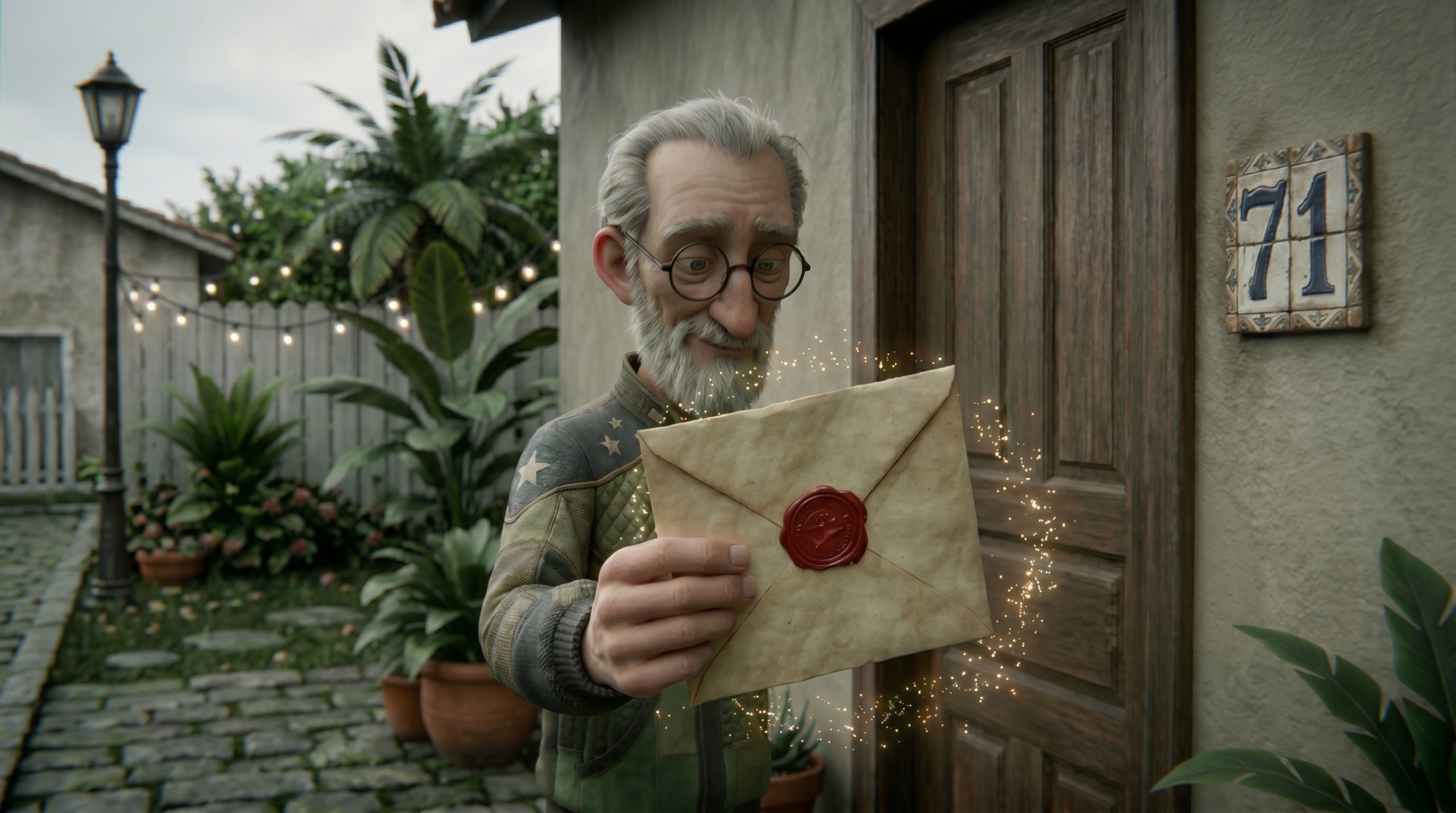 Magical Mail Man - mail cartoon AI video