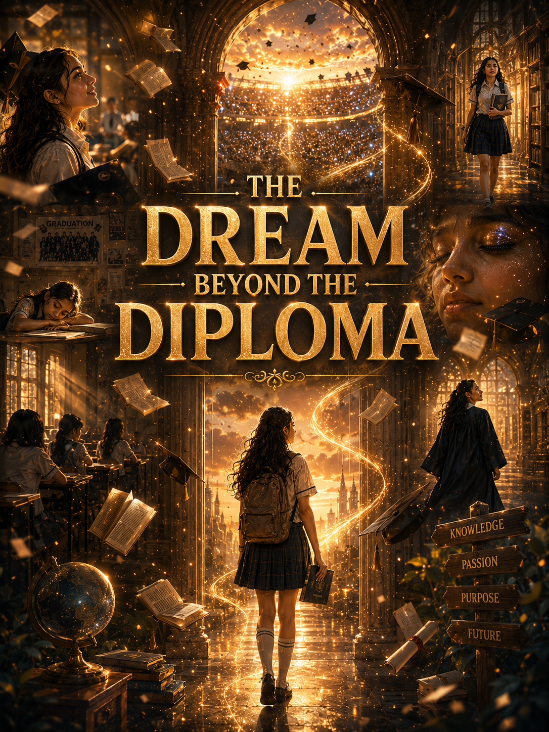 The Dream Beyond the Diploma - ai dream art v1.2.0 AI video