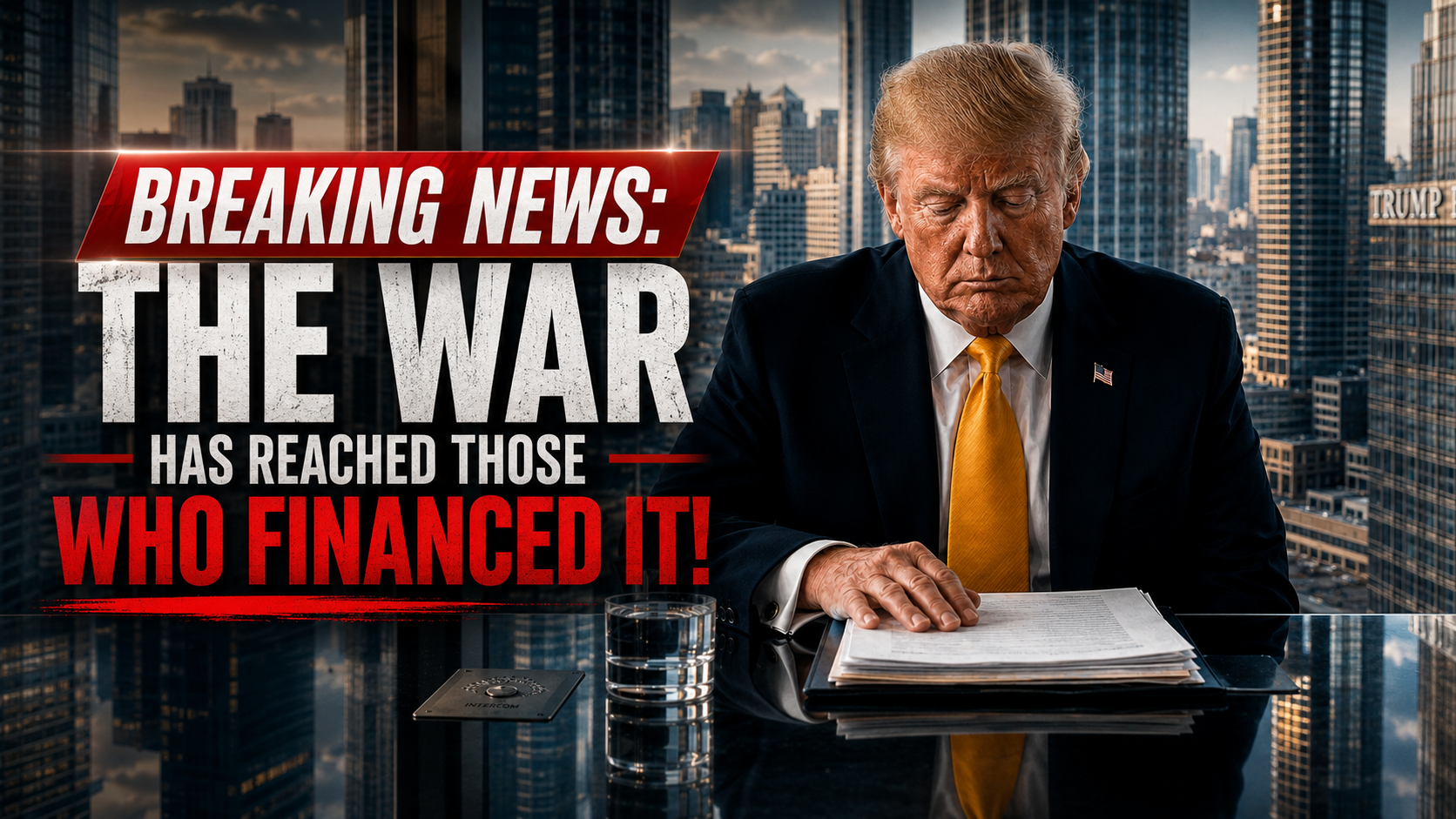 BREAKING NEWS - fake news article generator AI video